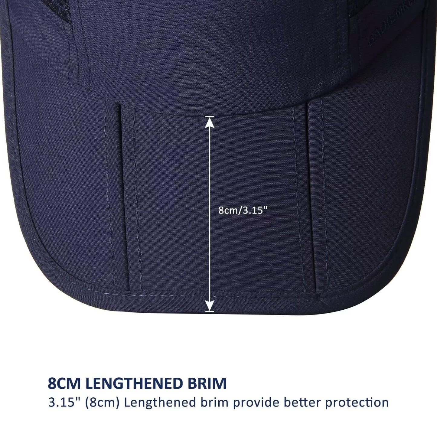 GADIEMKENSD Folding Outdoor Hat UPF 50+ Sun Protection Mesh Sport Hat