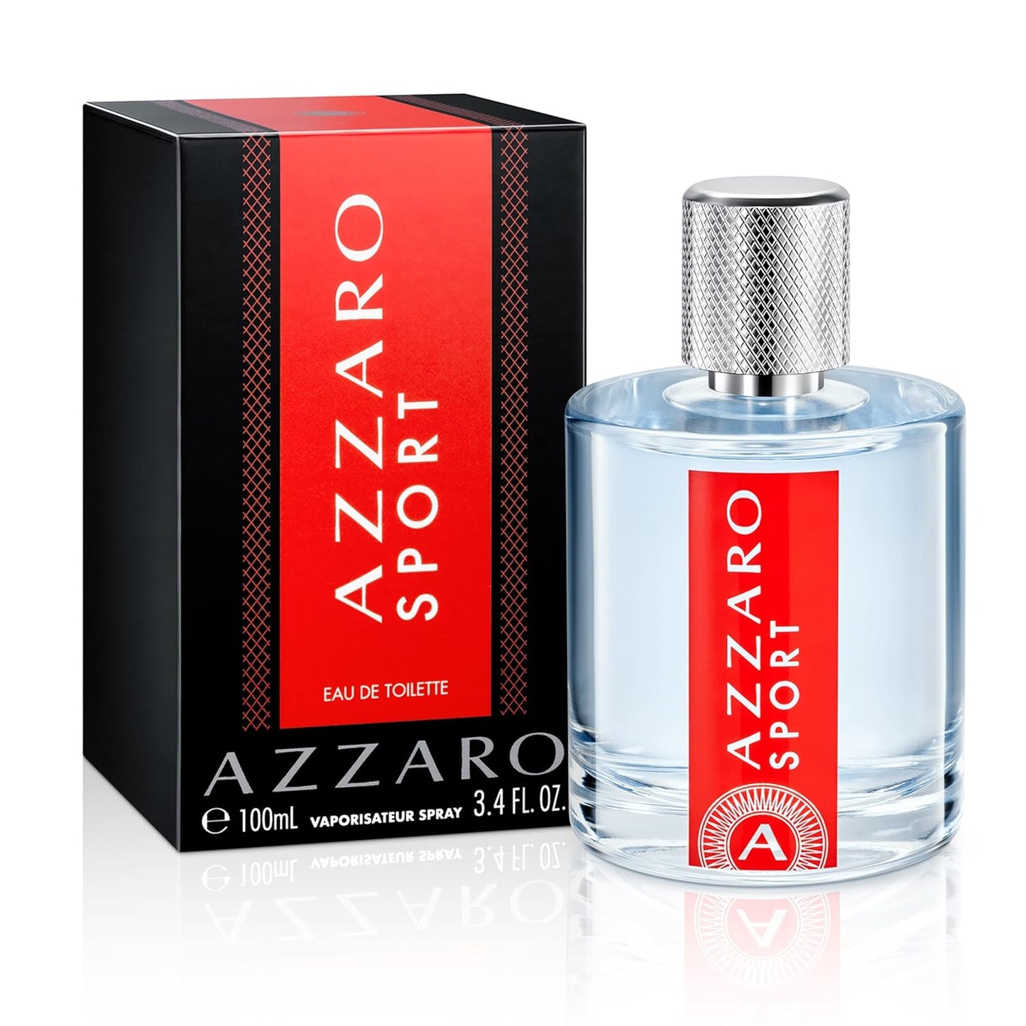 Azzaro Sports Perfume for Men, Eau de Toilette Pour Homme, Vaporiser/Spray, Long-Lasting, Spicy, Fresh Men's Fragrance, 100 ml