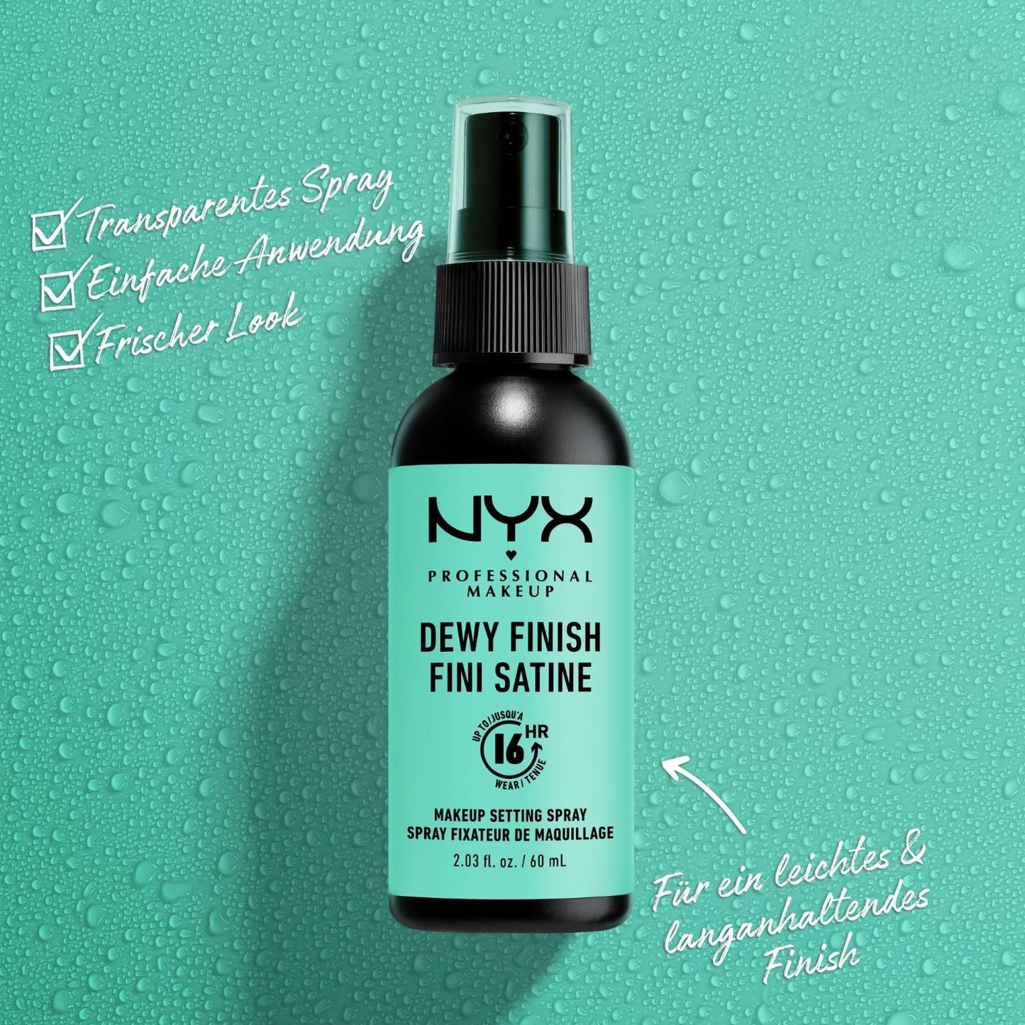 NYX Professional Makeup Setting Spray – Dewy Finish