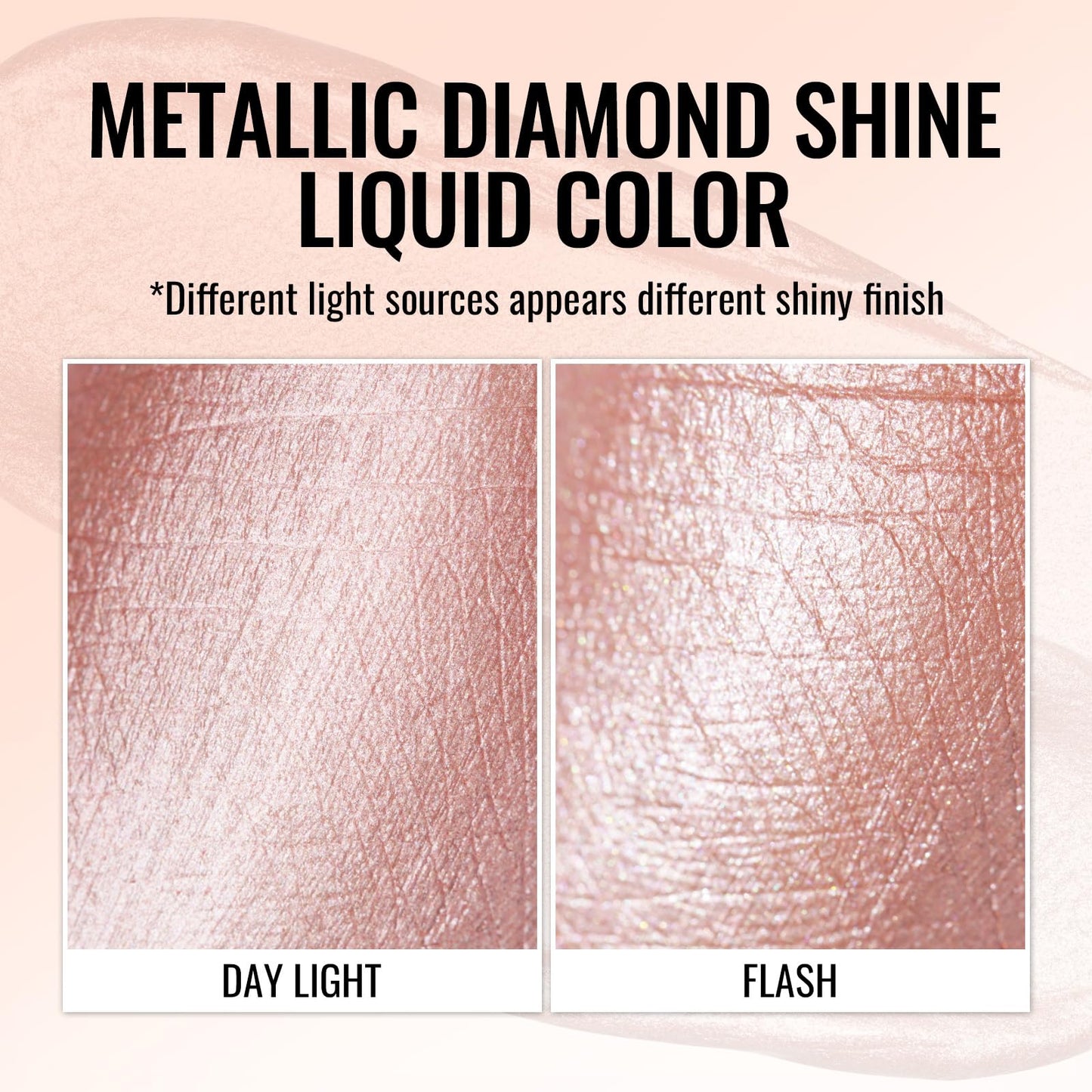 Oulac Metallic Glitter 2-in-1 Lipstick Eyeshadow Long-Lasting Waterproof High-Pigment