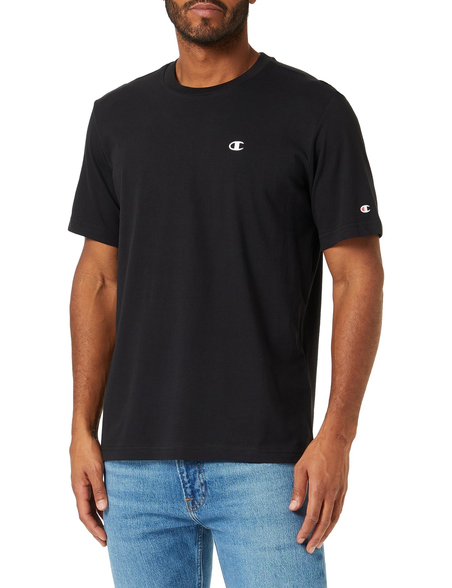 Champion Men's Legacy Basics Crewneck T-Shirt – Comfort Meets Iconic Style