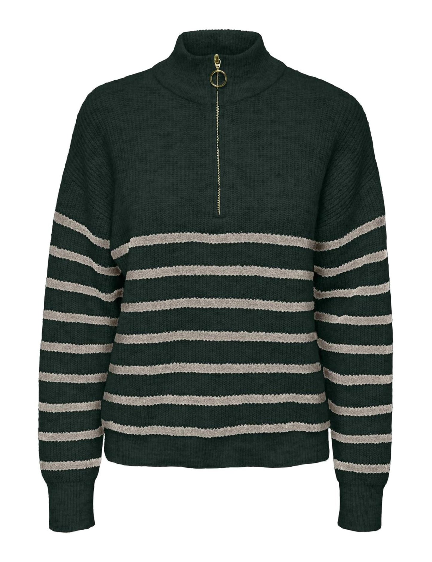 ONLY Women's Knitted Pullover – Casual Long Sleeve Sweater