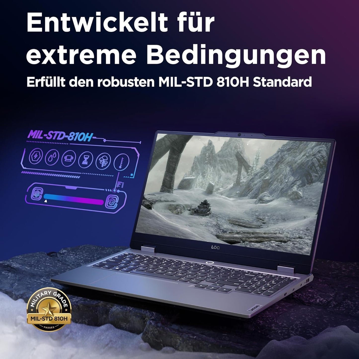 Lenovo LOQ Gaming Laptop – 15.6" 144Hz, Ryzen 7, 16GB RAM, 1TB SSD, RTX 4060, Win 11