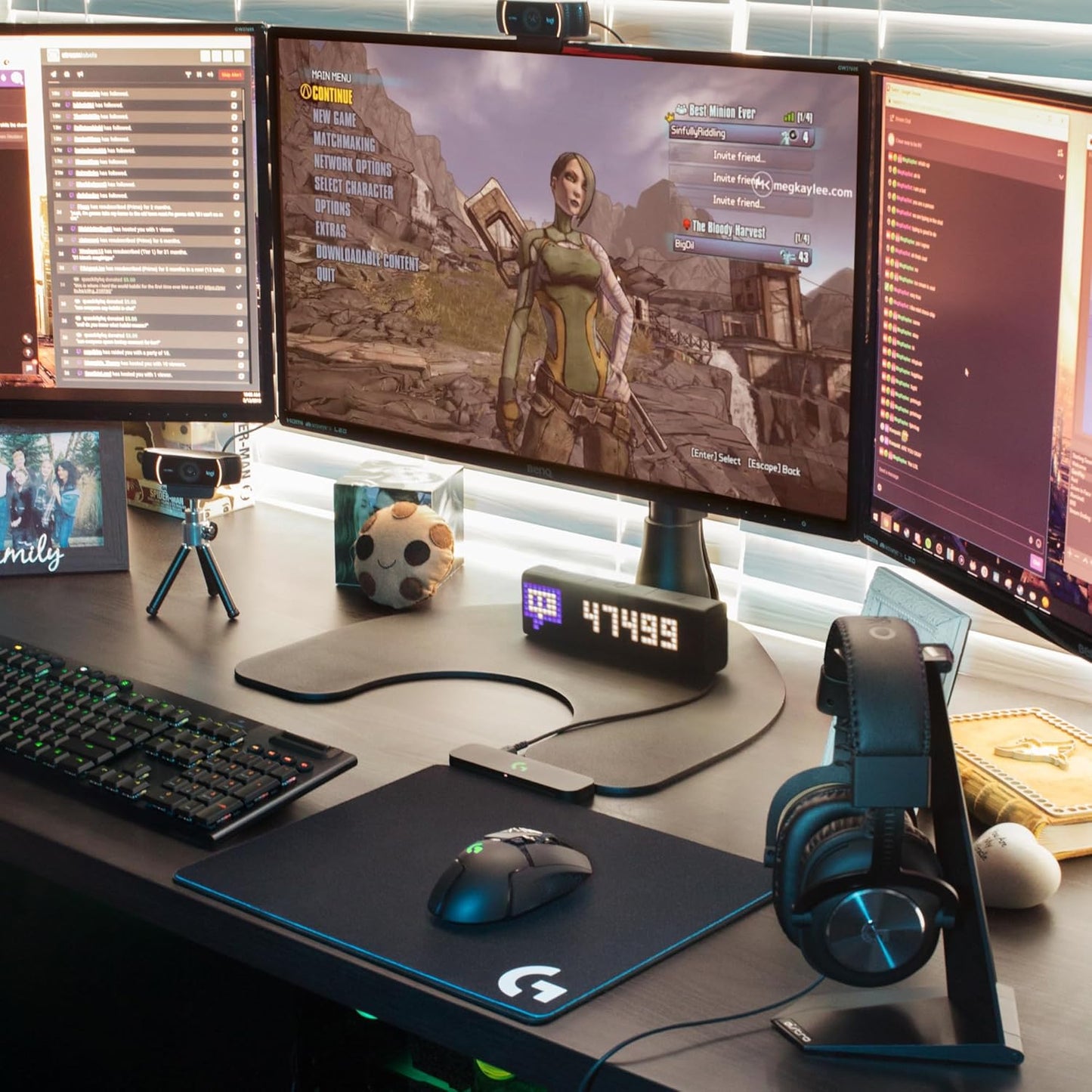 Logitech C922 PRO Webcam mit Stativ, Full-HD 1080p, 78° Sichtfeld, Autofokus, Belichtungskorrektur, H.264-Kompression, USB-Anschluss, Für Streaming via OBS, Xsplit, etc. - Schwarz