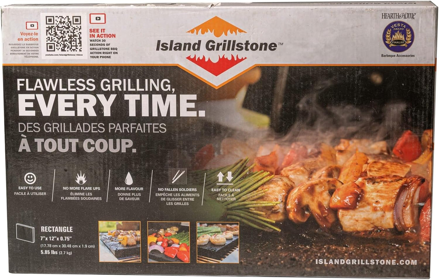 Rechteck Insel GrillStone