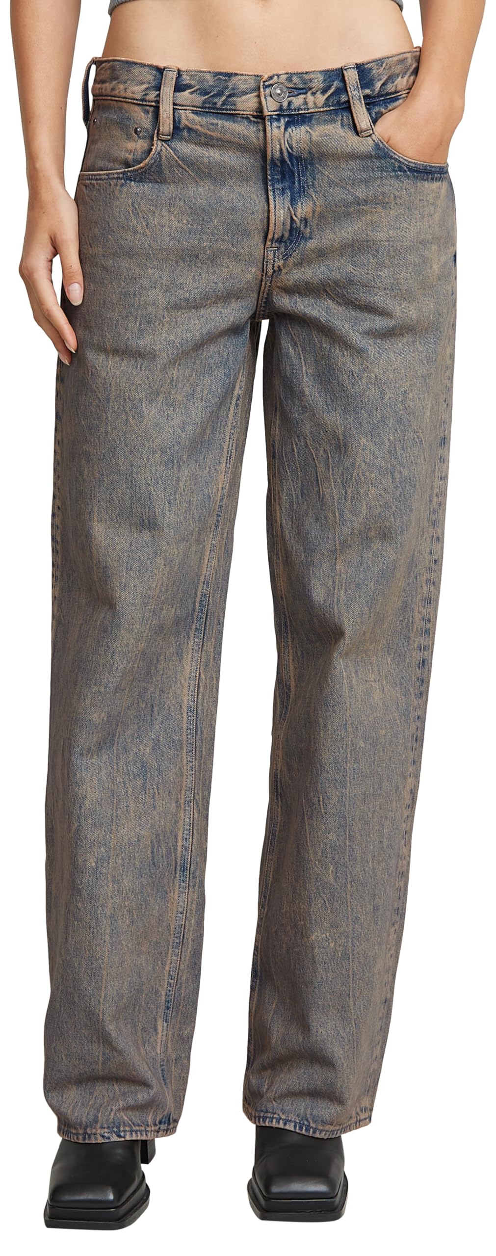 G-STAR Women’s Judee Low Waist Loose Jeans