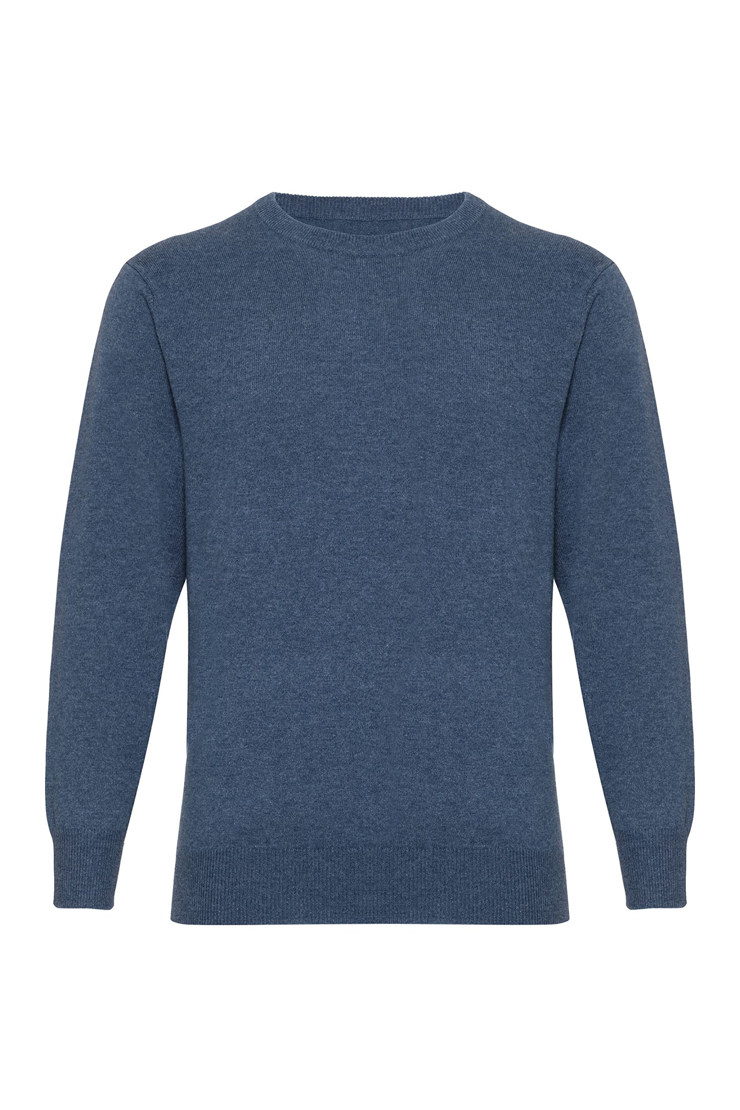 Lona Scott Men’s Cashmere Sweater – Classic Crew Neck