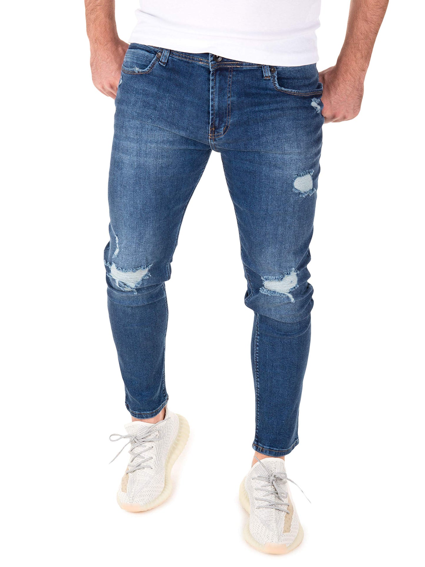 PITTMAN Men's Ragner Slim Fit Jeans