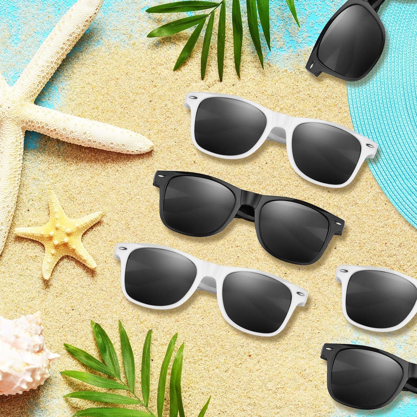 ASTARON Retro Vintage Sonnenbrillen Bulk, 6/12/24/48 Pack polarisiert Günstige Neon Sonnenbrillen Bulk für Frauen und Männer