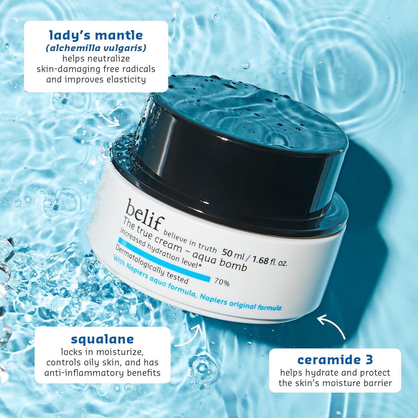 Belif True Cream Aqua Bomb – 50ml
