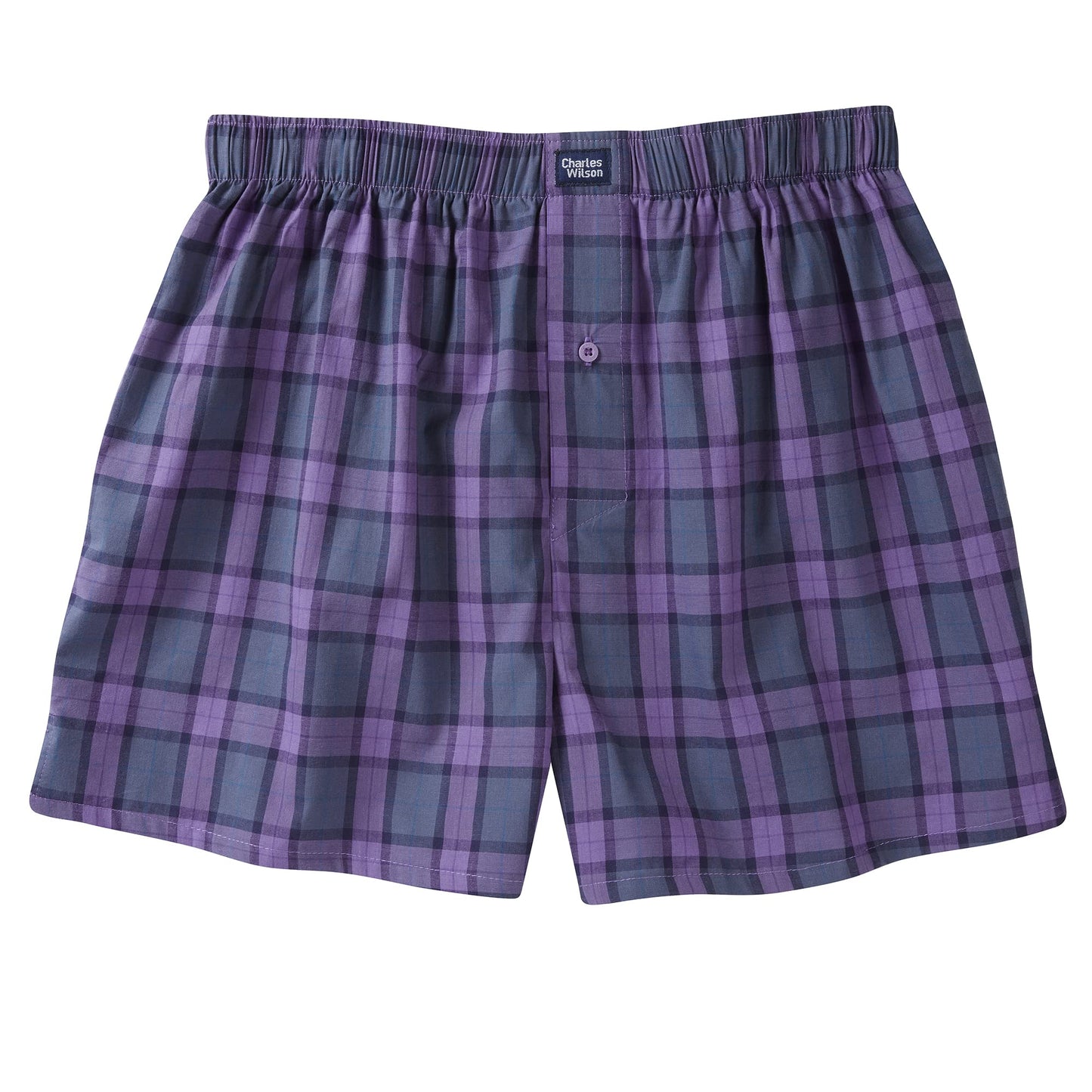 Charles Wilson Men’s Woven Boxer Shorts 6-Pack