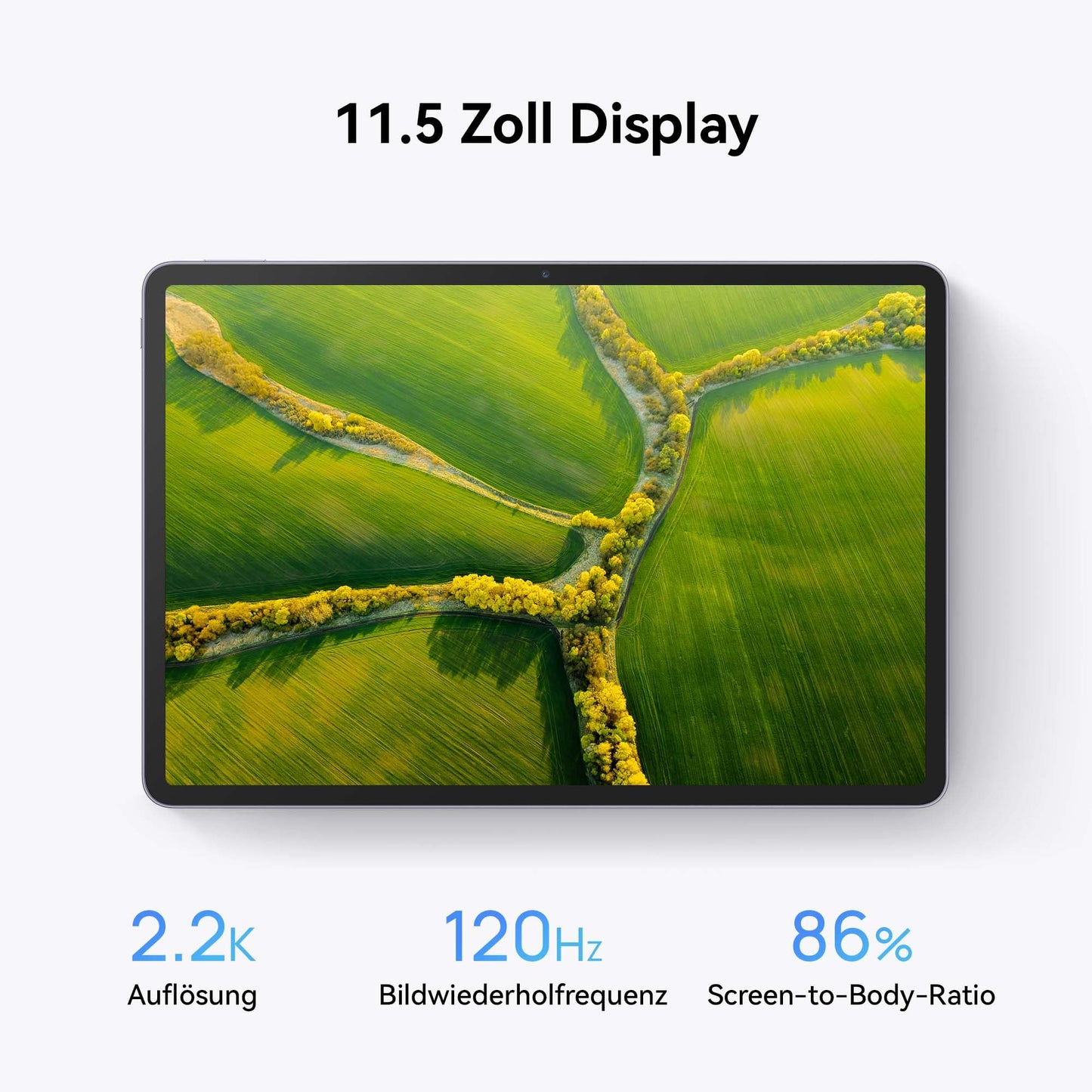 HUAWEI MatePad 11.5" Tablet, 2K FullView Display, WiFi 6, 7700mAh