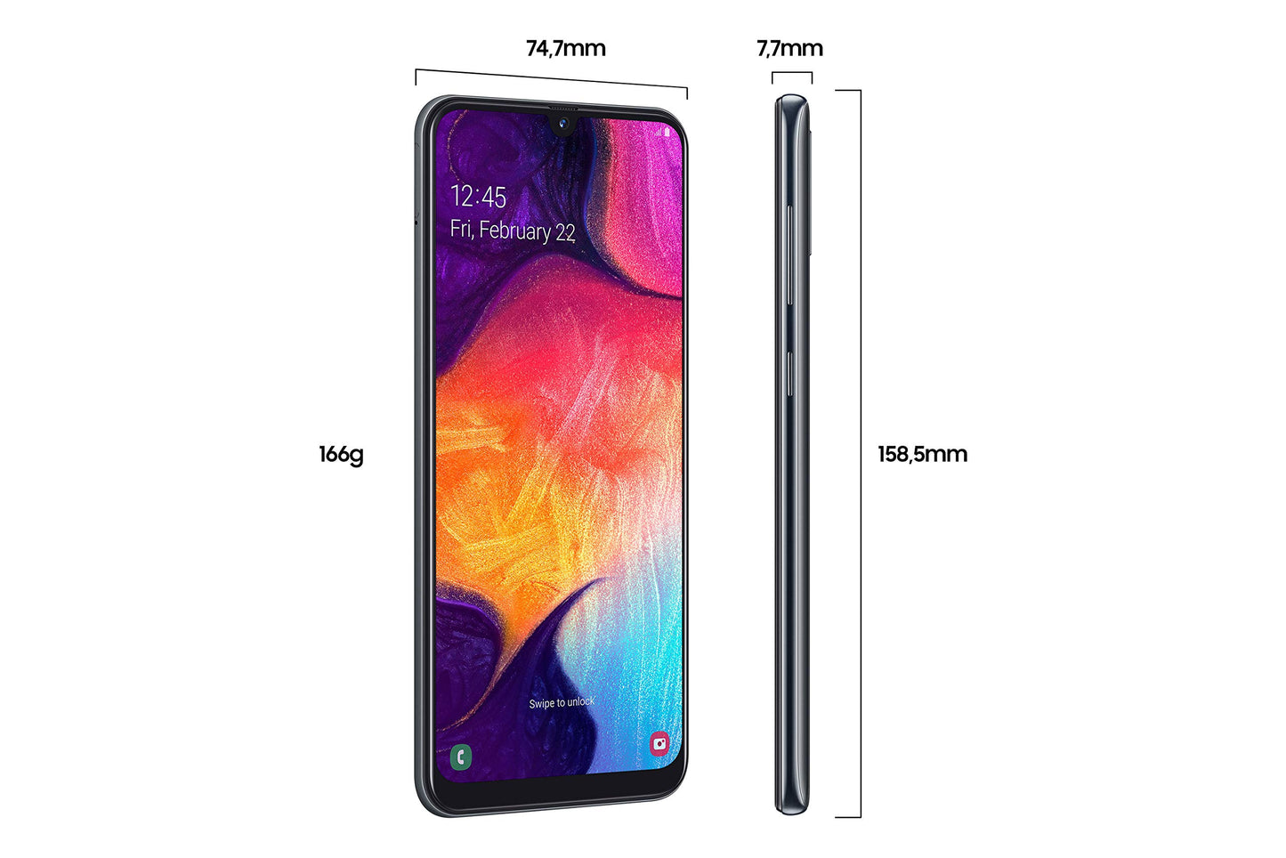 2019 Samsung Galaxy A50 - Dual SIM, 128GB - Black