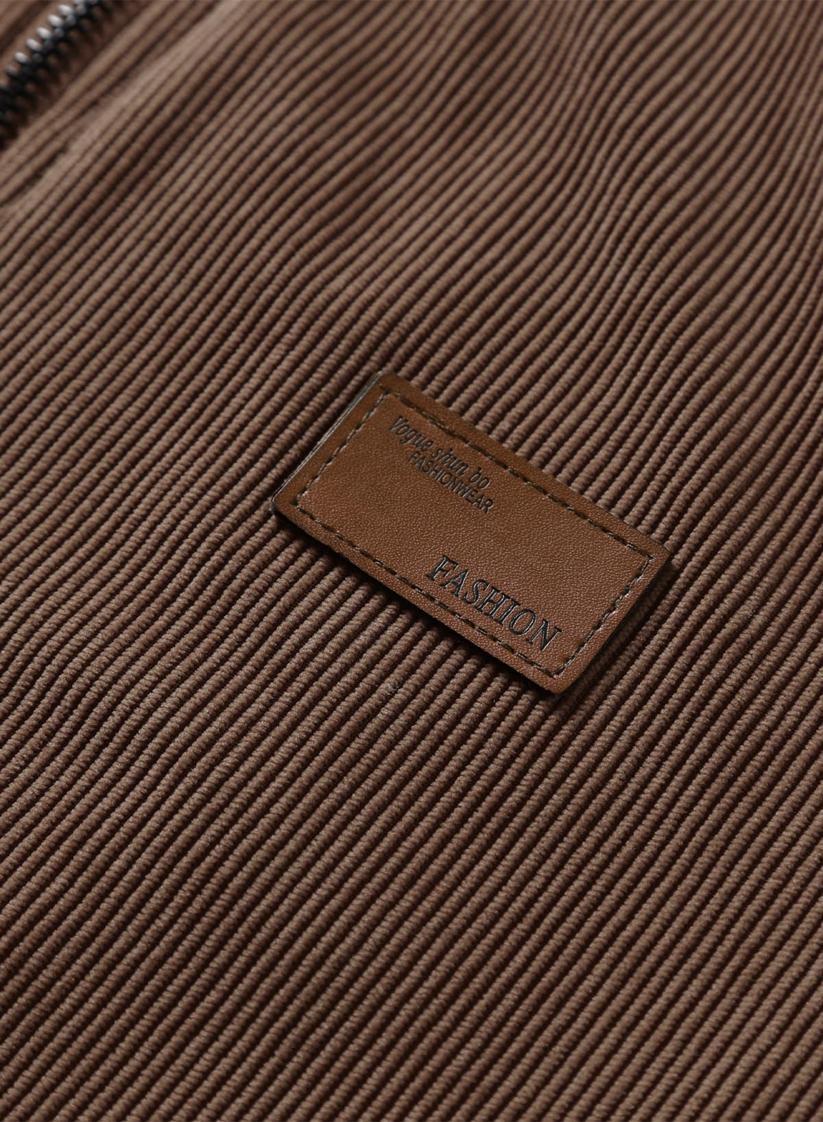 Men’s Corduroy Jacket – Fleece-Lined Winter Coat