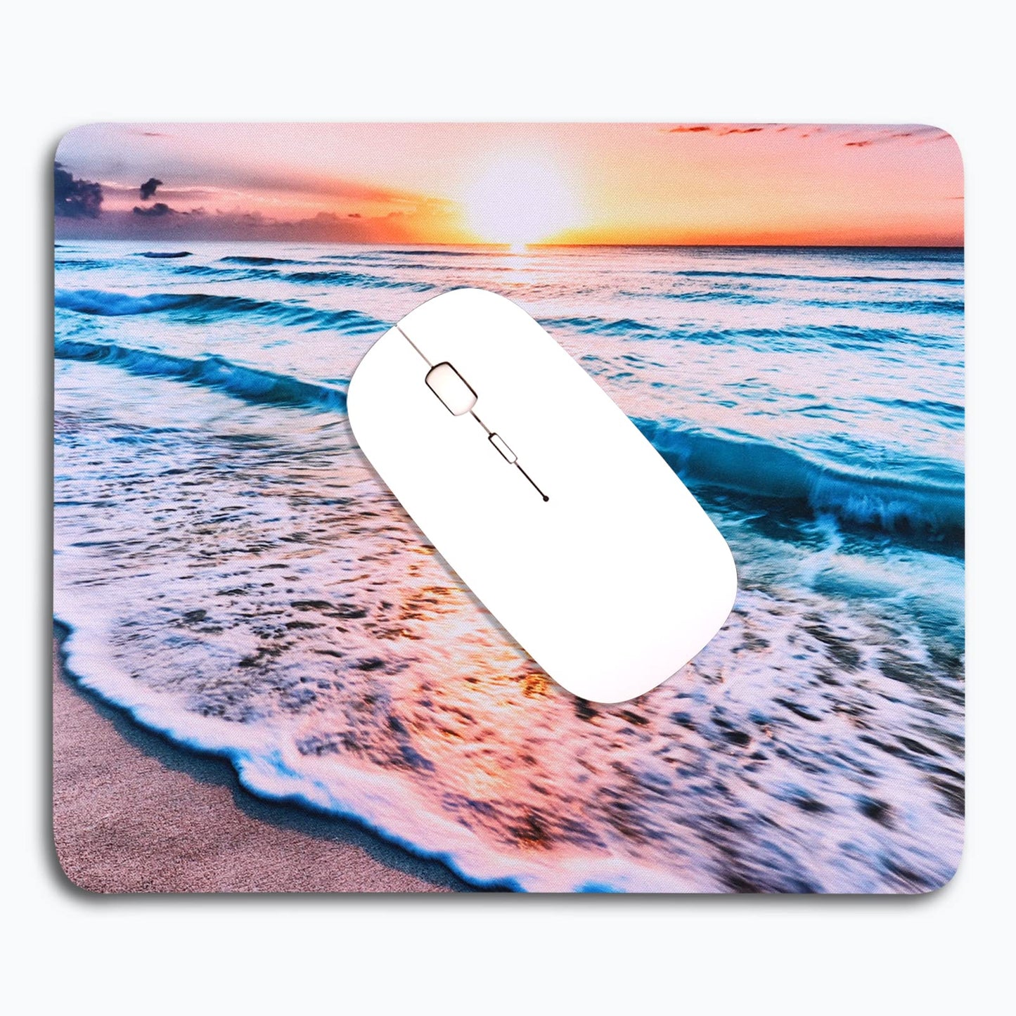 AOKSUNOVA Mauspad Office Mauspad Klein Niedliches Design 24 x 20 x 0,3 cm Mousepad mit Motiv (MF-174)