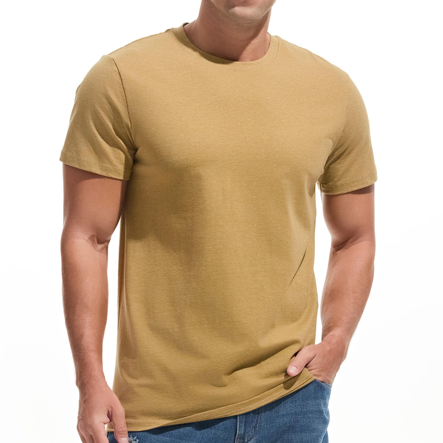 VEIISAR Men’s Premium Crew Neck T-Shirt