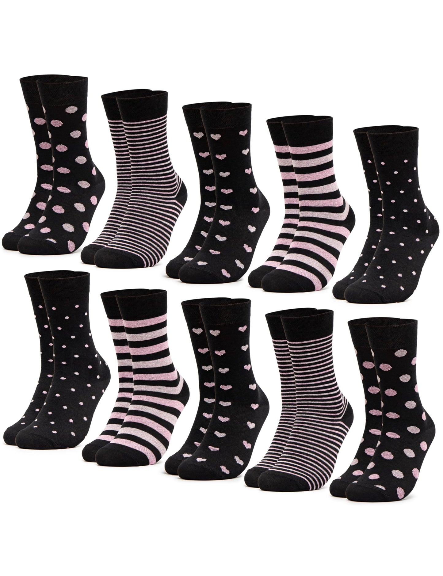 Women's Patterned Socks 10-Pack