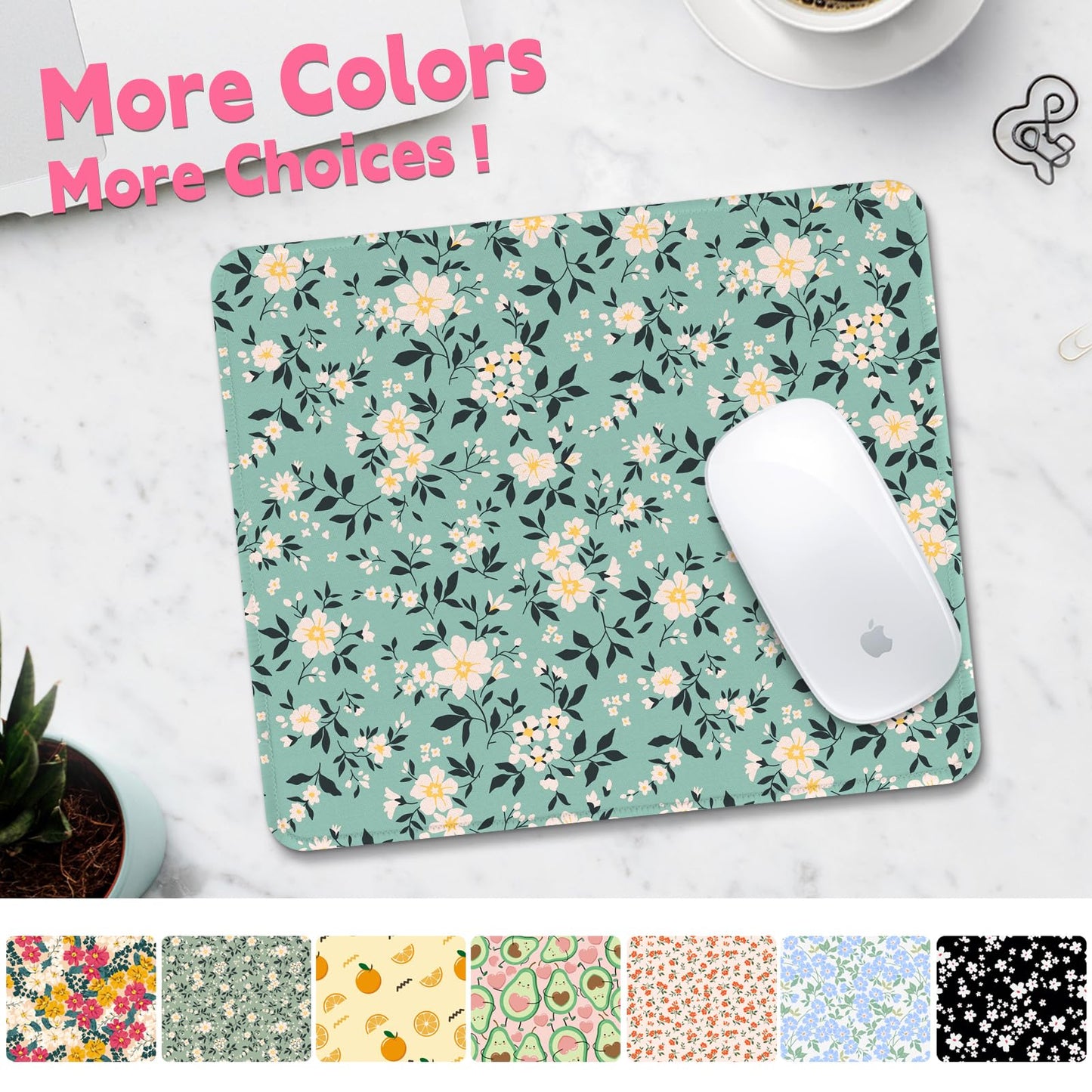 Ksriylm Mauspad,Quadratisches Niedliches Schwarzer Panther Mouse Pad,für Büro und Zuhause,Mousepad mit Motiv,wasserdichtes Mousepad,rutschfeste Gummiunterseite,Computer-Mauspads für kabellose Maus