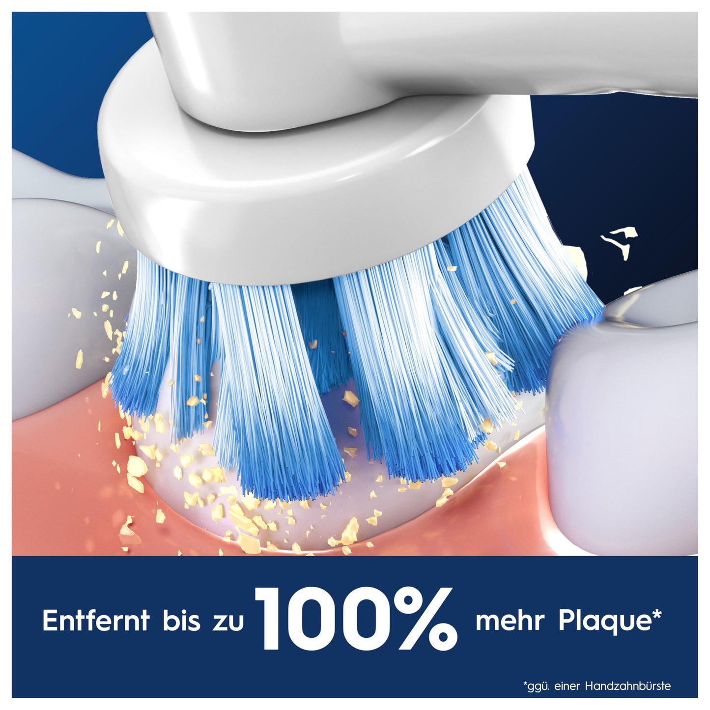 Oral-B Pro Sensitive Clean Aufsteckbürsten für elektrische Zahnbürste, 10 Stück, sanfte Zahnreinigung, X-Borsten, Original Oral-B Zahnbürstenaufsatz, briefkastenfähige Verpackung, Made in Germany