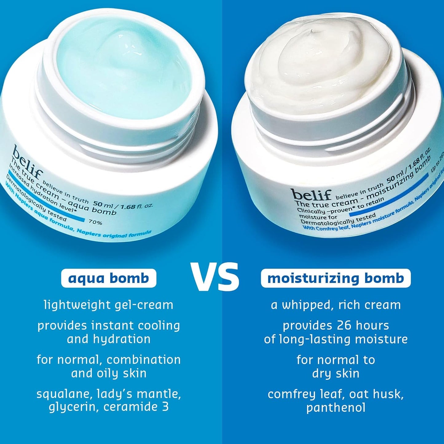 Belif True Cream Aqua Bomb – 50ml