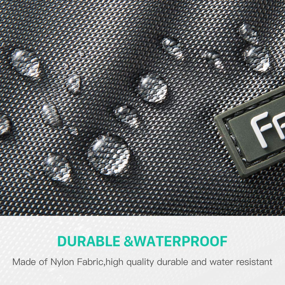 FREETOO Waist Bag – Waterproof Fanny Pack with 6 Zippered Pockets