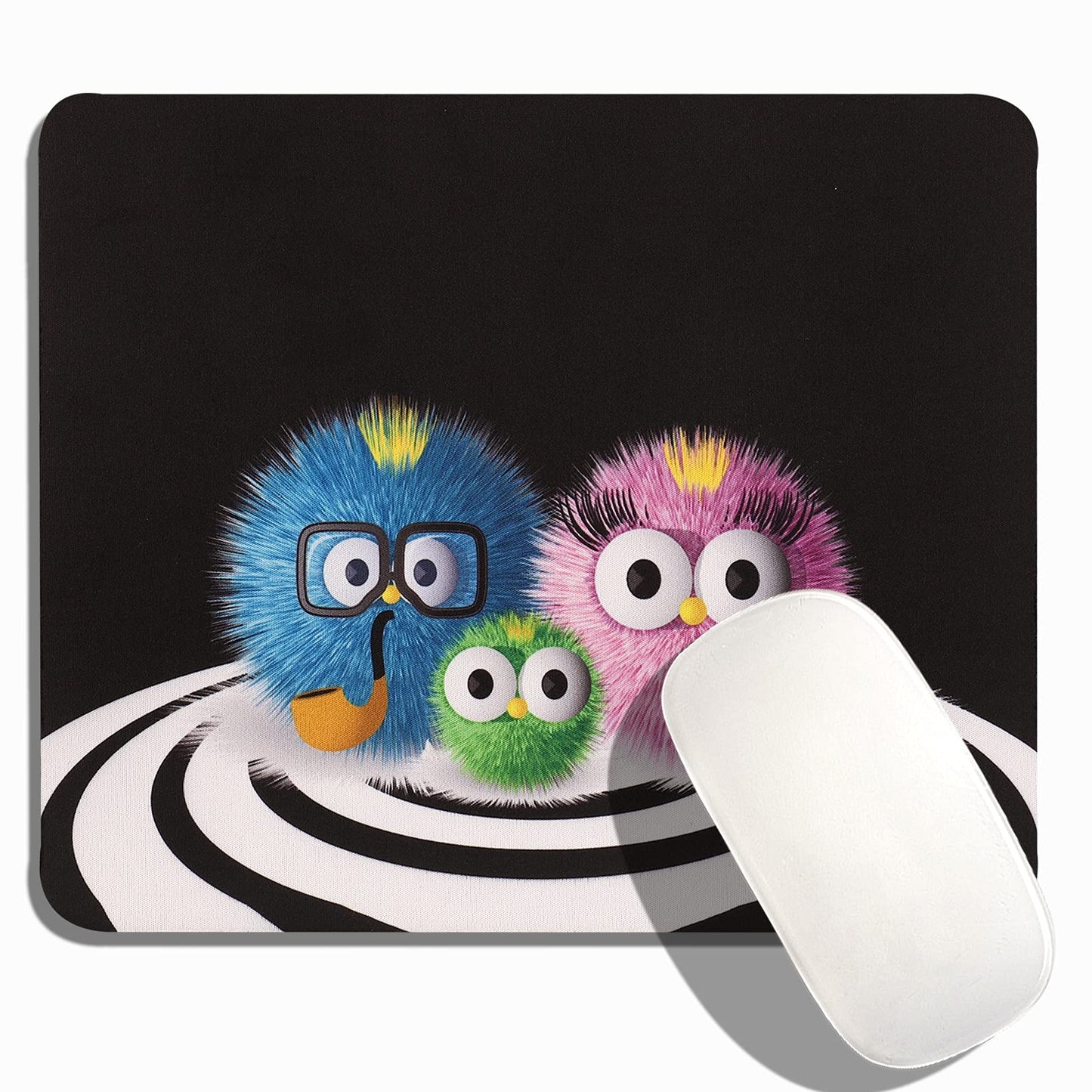 AOKSUNOVA Mauspad Office Mauspad Klein Niedliches Design 24 x 20 x 0,3 cm Mousepad mit Motiv (MF-174)