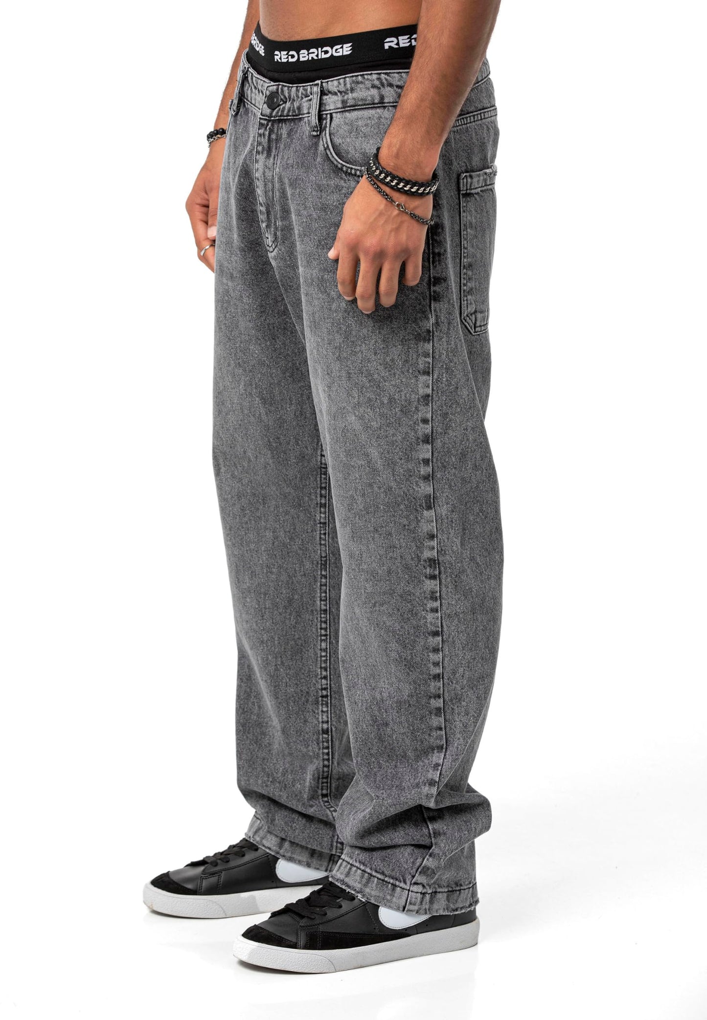 Men’s Baggy Jeans – Wide-Leg Denim Pants