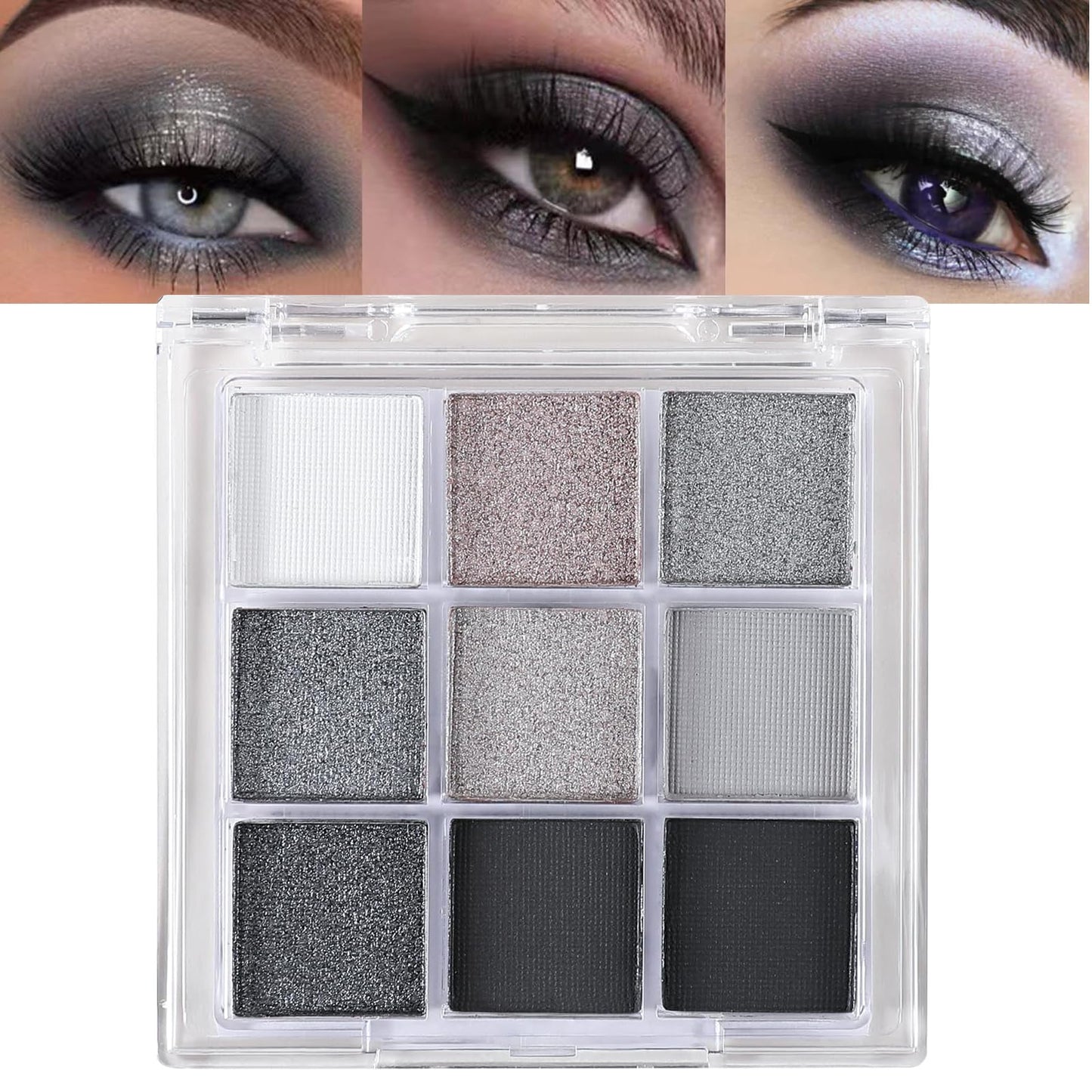 Lilbitty Nude Brown Eyeshadow Palette – Rose Gold & Dark Brown Bronze Highly Pigmented Long-Lasting Cream Eyeshadow for Brown Eyes