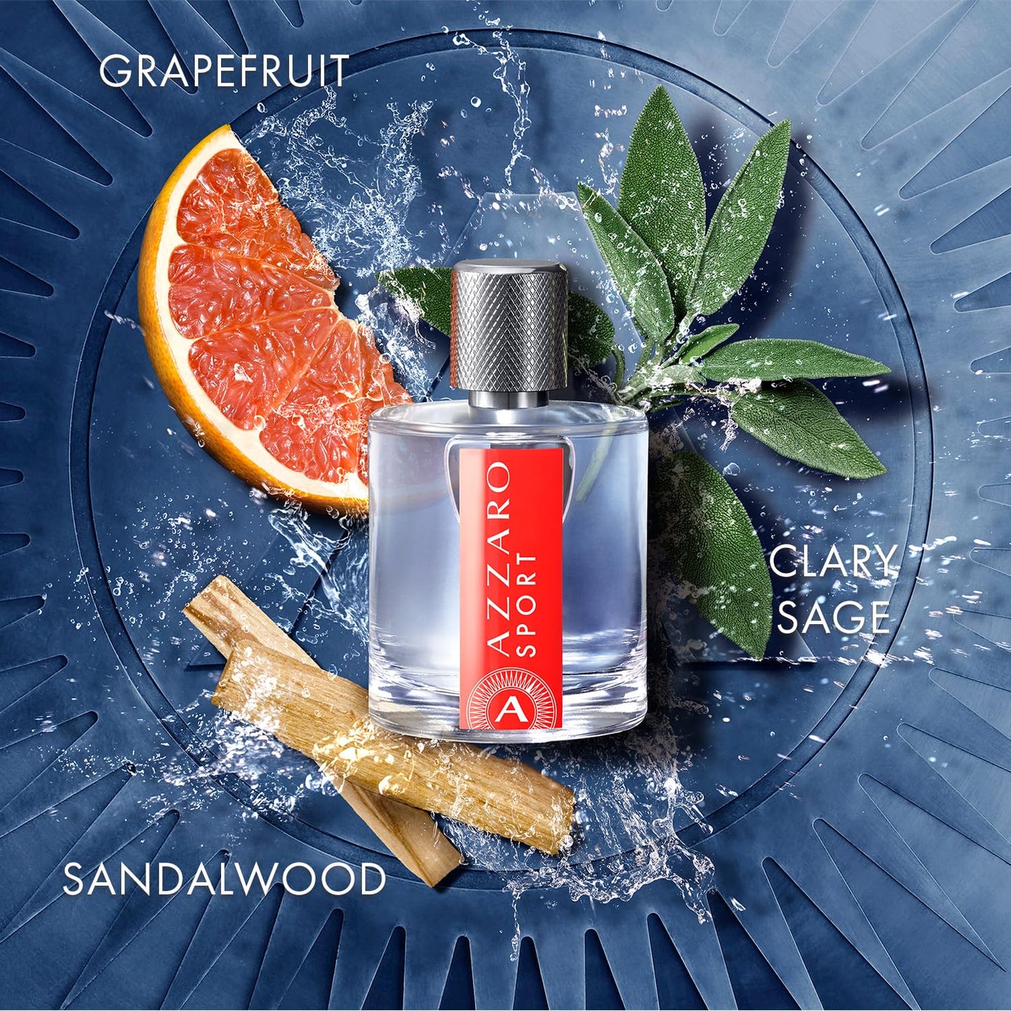 Azzaro Sports Perfume for Men, Eau de Toilette Pour Homme, Vaporiser/Spray, Long-Lasting, Spicy, Fresh Men's Fragrance, 100 ml