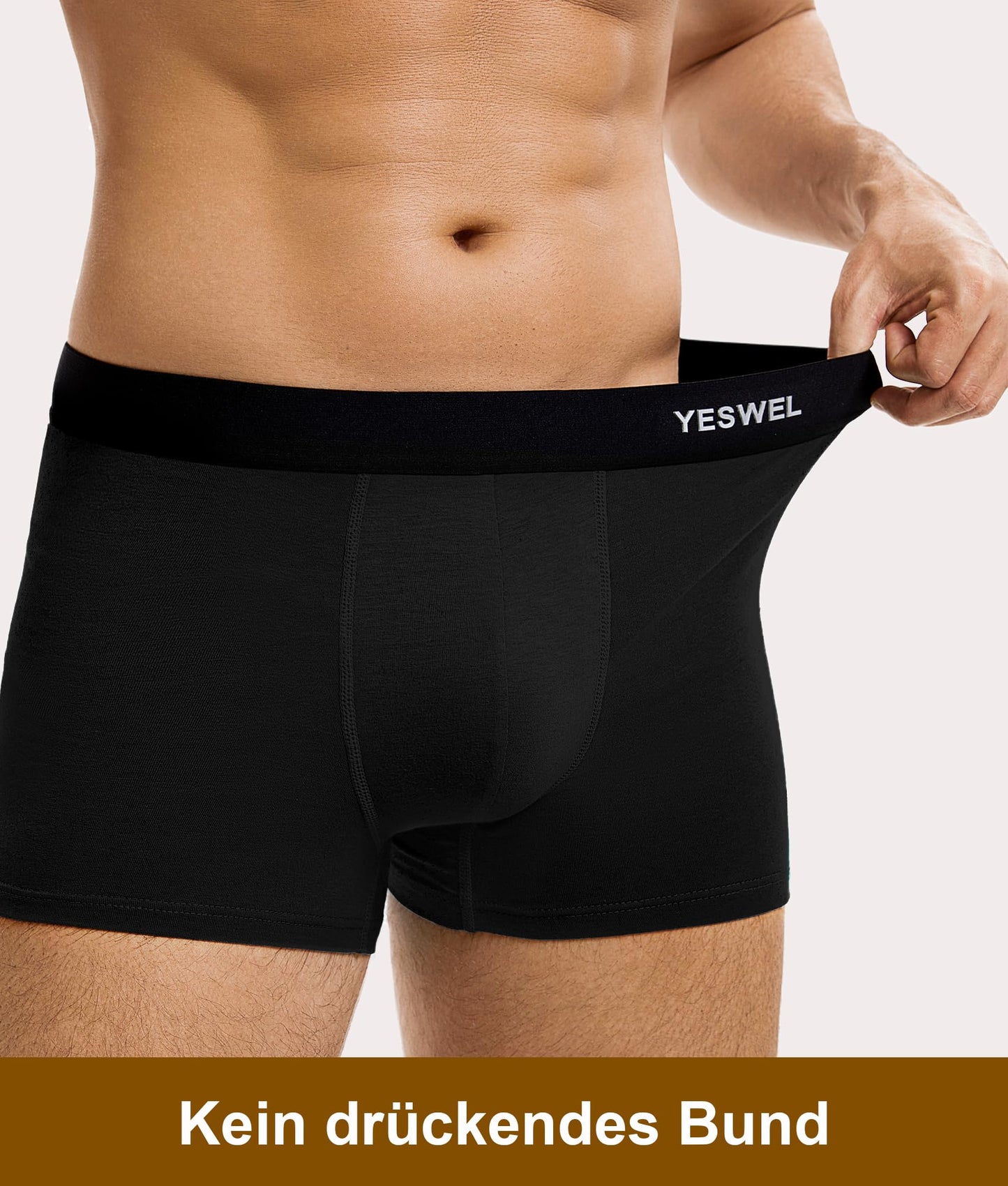 YESWEL Men’s Boxer Shorts 10-Pack
