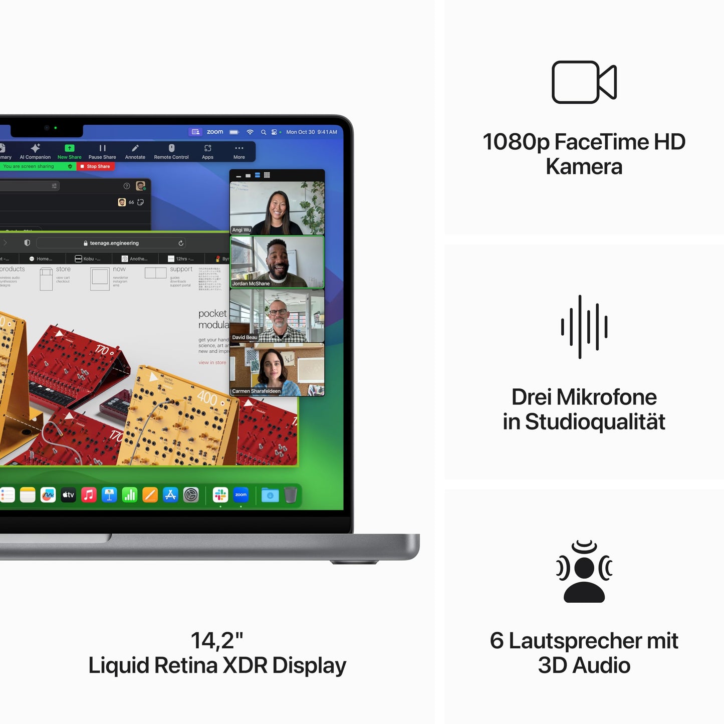 Apple MacBook Pro 2023 – 14.2" Liquid Retina XDR Display, M3 Chip