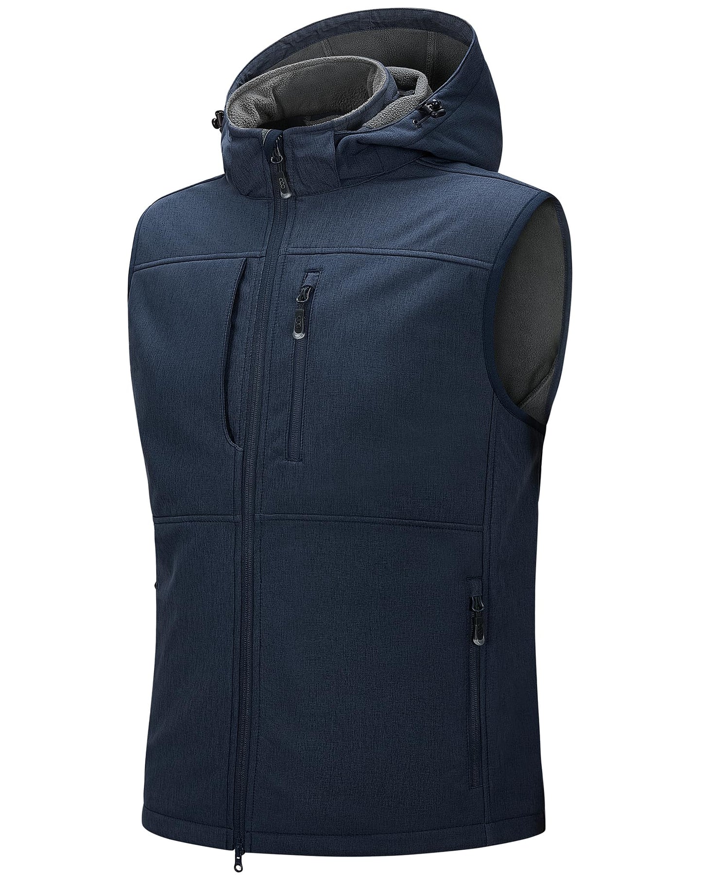 Men’s Outdoor Softshell Vest – Waterproof Sleeveless Jacket