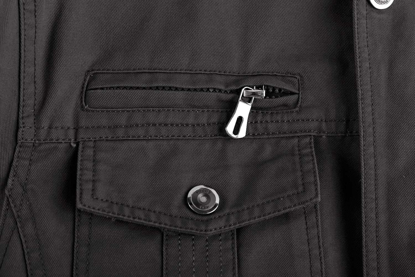 EKLENTSON Men’s Utility Jacket – Lightweight Spring Cargo Jacket