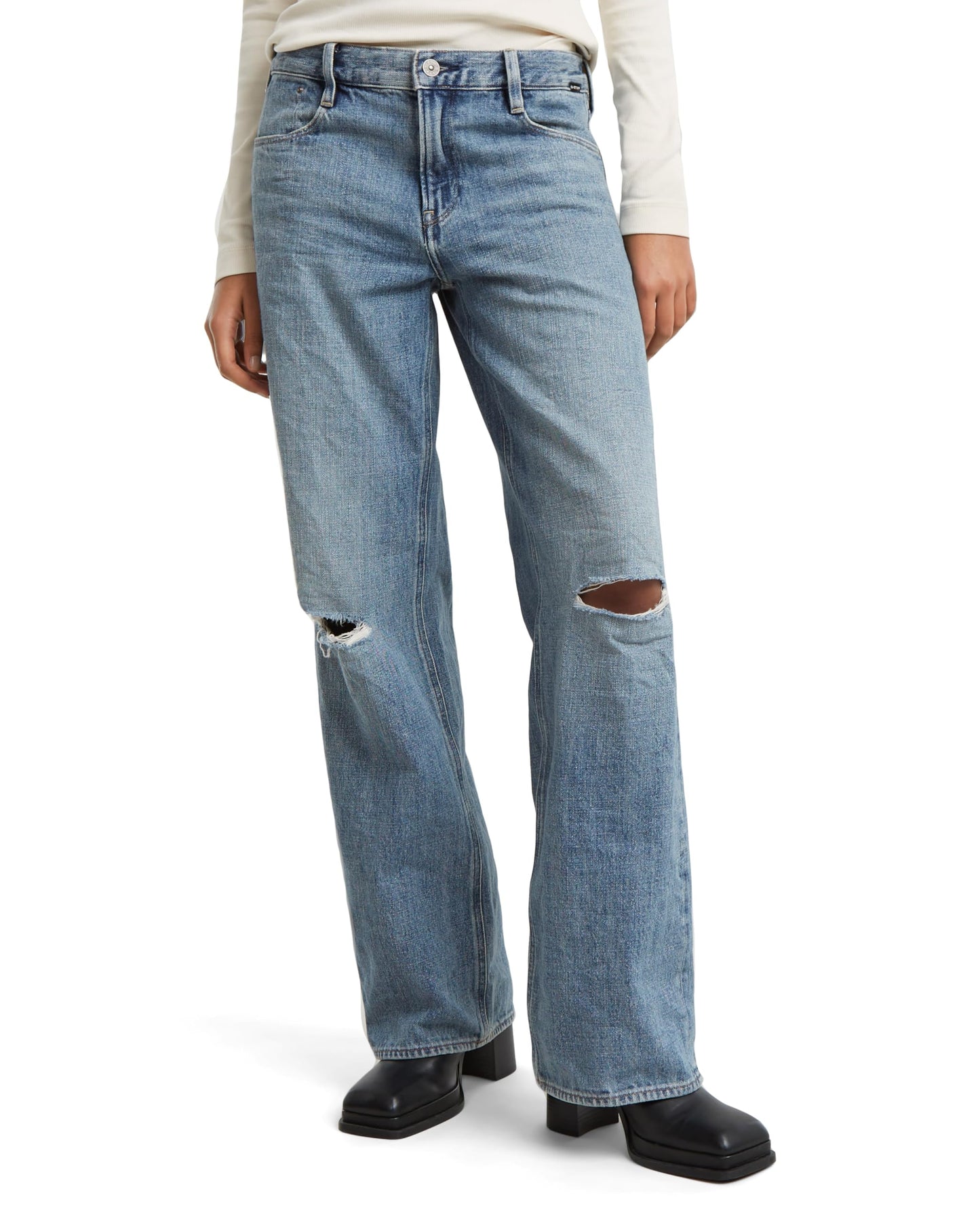 G-STAR Women’s Judee Low Waist Loose Jeans