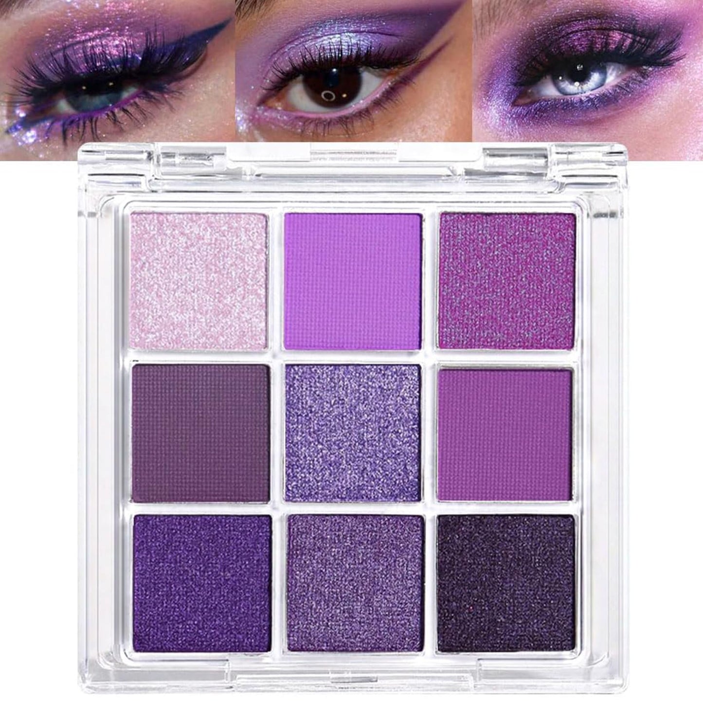 Lilbitty Nude Brown Eyeshadow Palette – Rose Gold & Dark Brown Bronze Highly Pigmented Long-Lasting Cream Eyeshadow for Brown Eyes