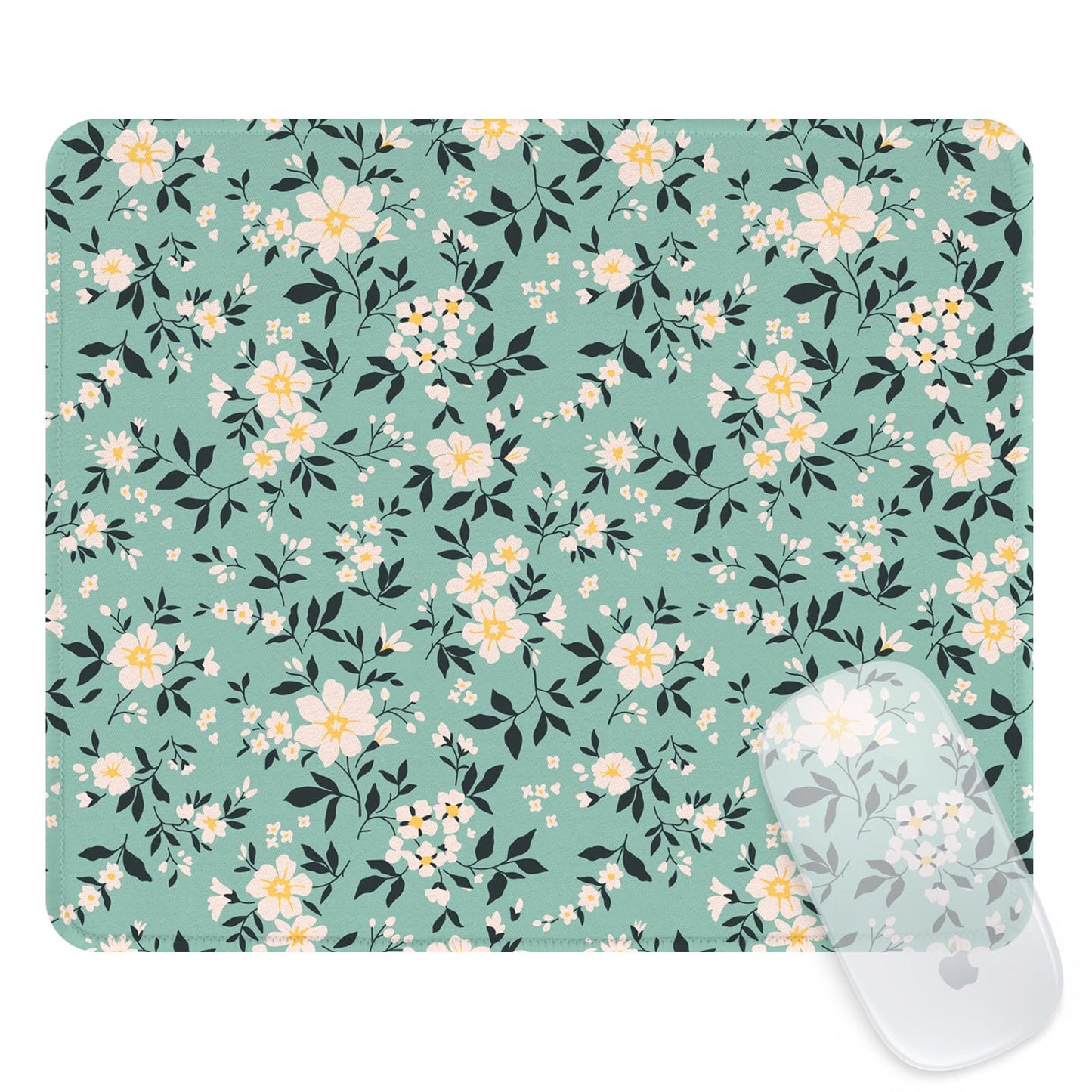 Ksriylm Mauspad,Quadratisches Niedliches Schwarzer Panther Mouse Pad,für Büro und Zuhause,Mousepad mit Motiv,wasserdichtes Mousepad,rutschfeste Gummiunterseite,Computer-Mauspads für kabellose Maus