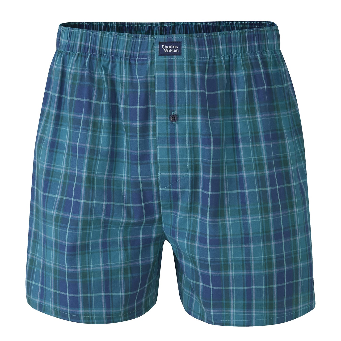 Charles Wilson Men’s Woven Boxer Shorts 6-Pack