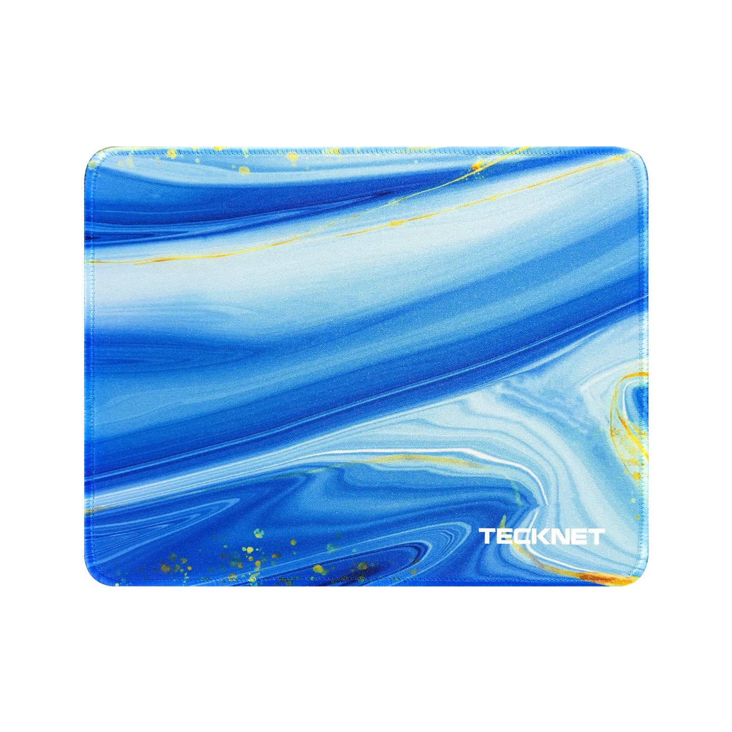 TECKNET Mauspad, 280 x 210 mm Gaming Mousepad mit Wasserdicht und Rutschfester Gummi für PC-Büro, Arbeit, Gaming, Studium, Laptop, Computer, Zuhause-Schwarz