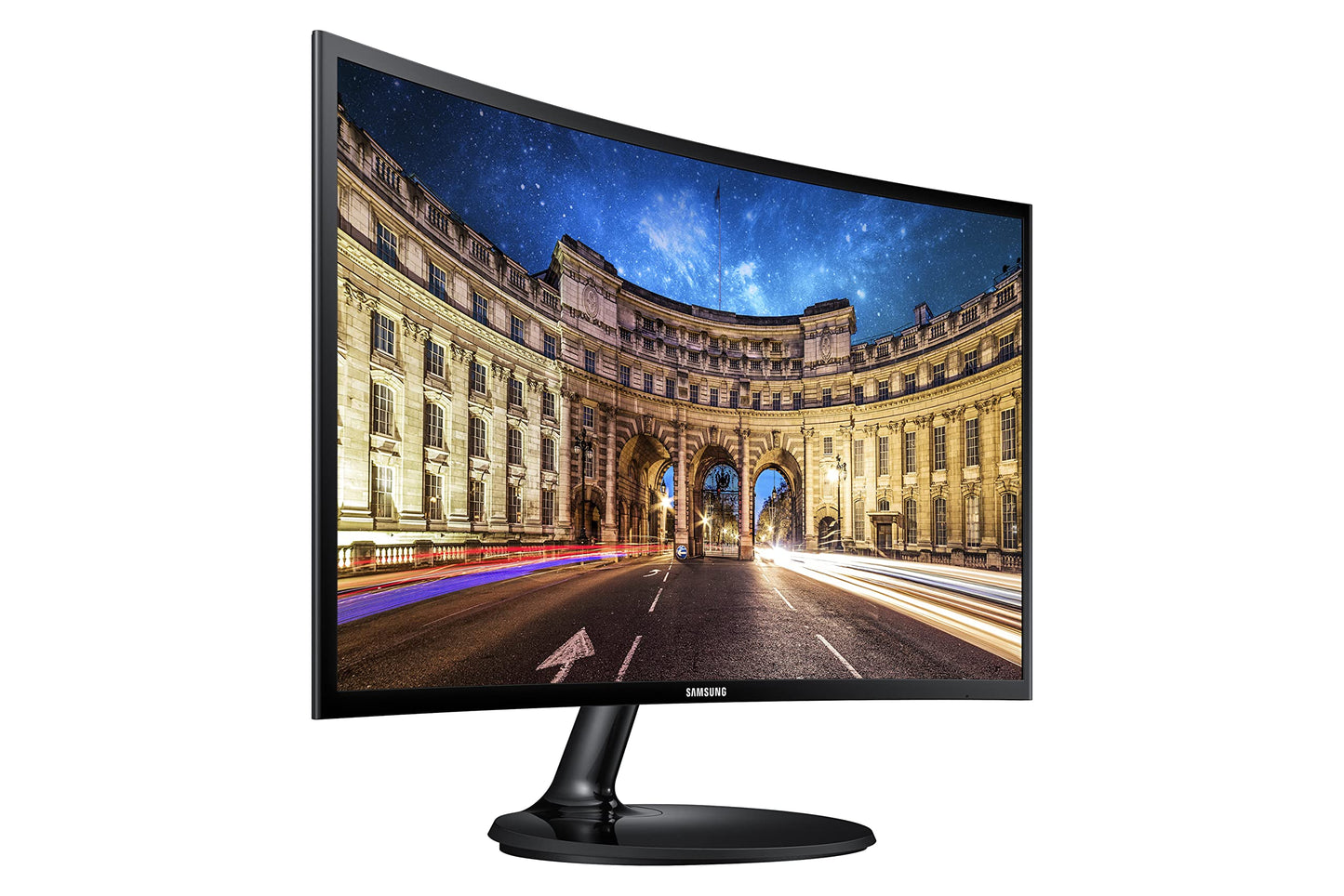 Samsung S36GD Essential Curved Monitor, 27 Inches, PC Screen with VA Panel, Full HD Resolution, 4 ms Response Time, 100 Hz Refresh Rate, Eco Saving Plus, Flicker Free, Black, S27D366GAU
