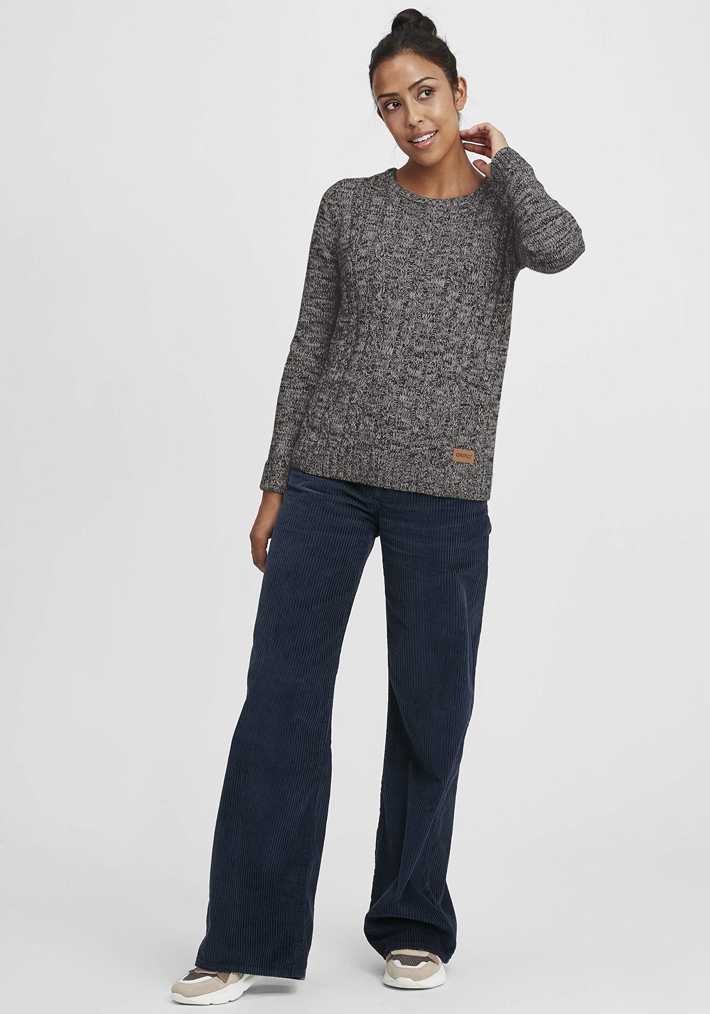 OXMO OXPhia Women’s Cable Knit Cotton Sweater