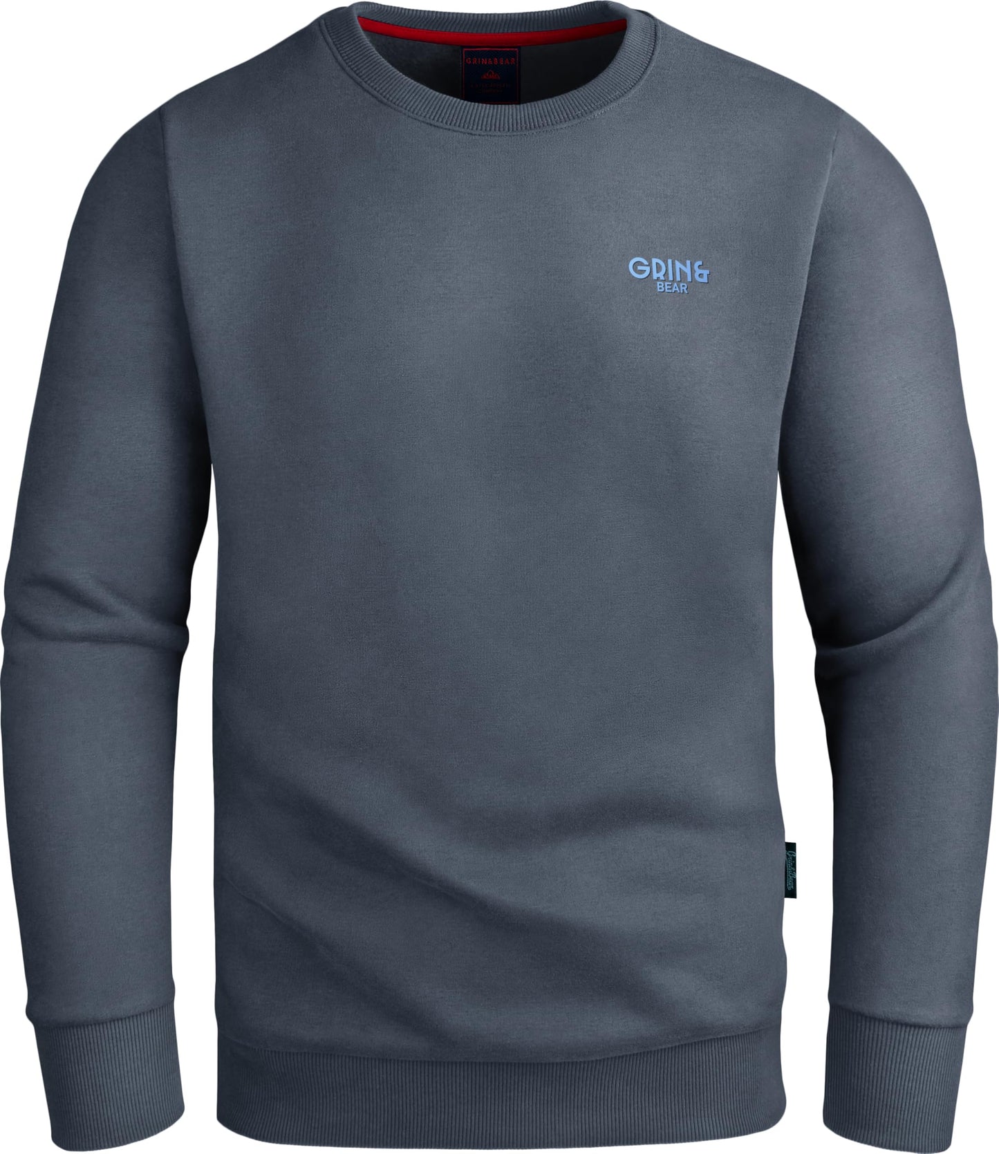 Grin&Bear Premium Men’s Sweater Sweatshirt – Long Sleeve Pullover