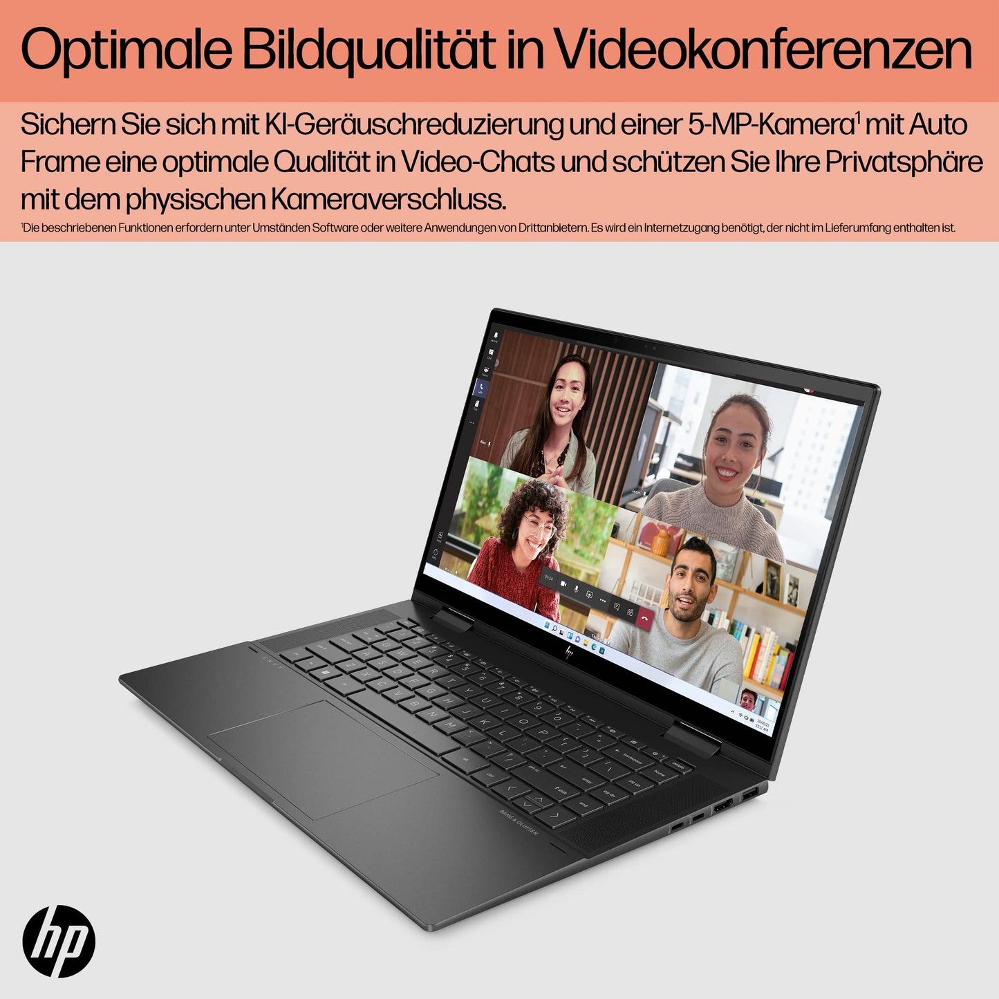 HP Envy x360 15.6" FHD Touch, Ryzen 7, 2-in-1 Convertible Laptop