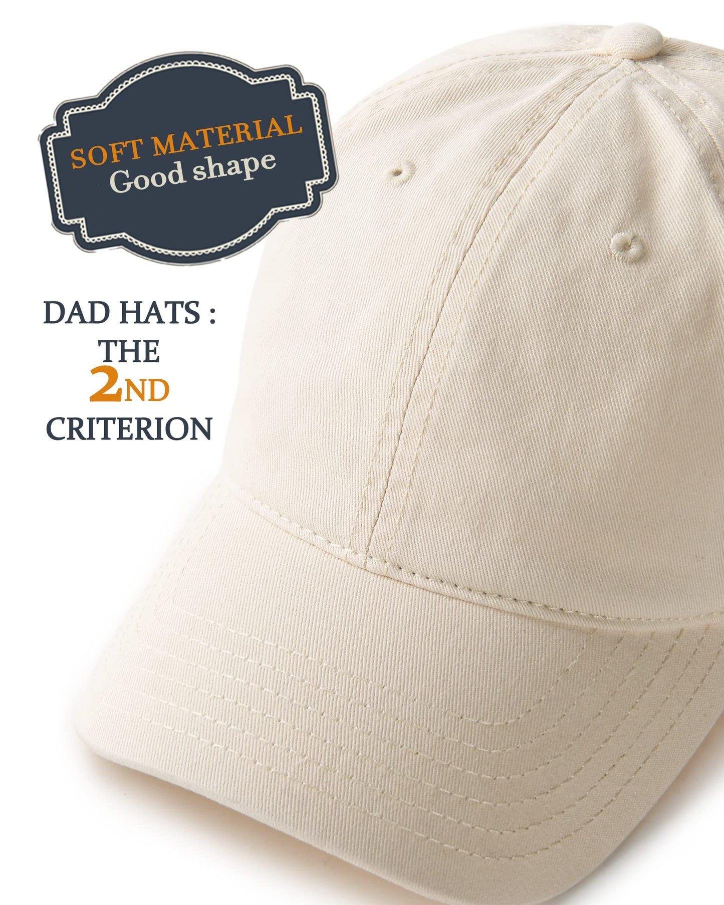 FURTALK Unisex Vintage Basecap Herren und Damen Baumwolle Cap Verstellbare Baseball Cap