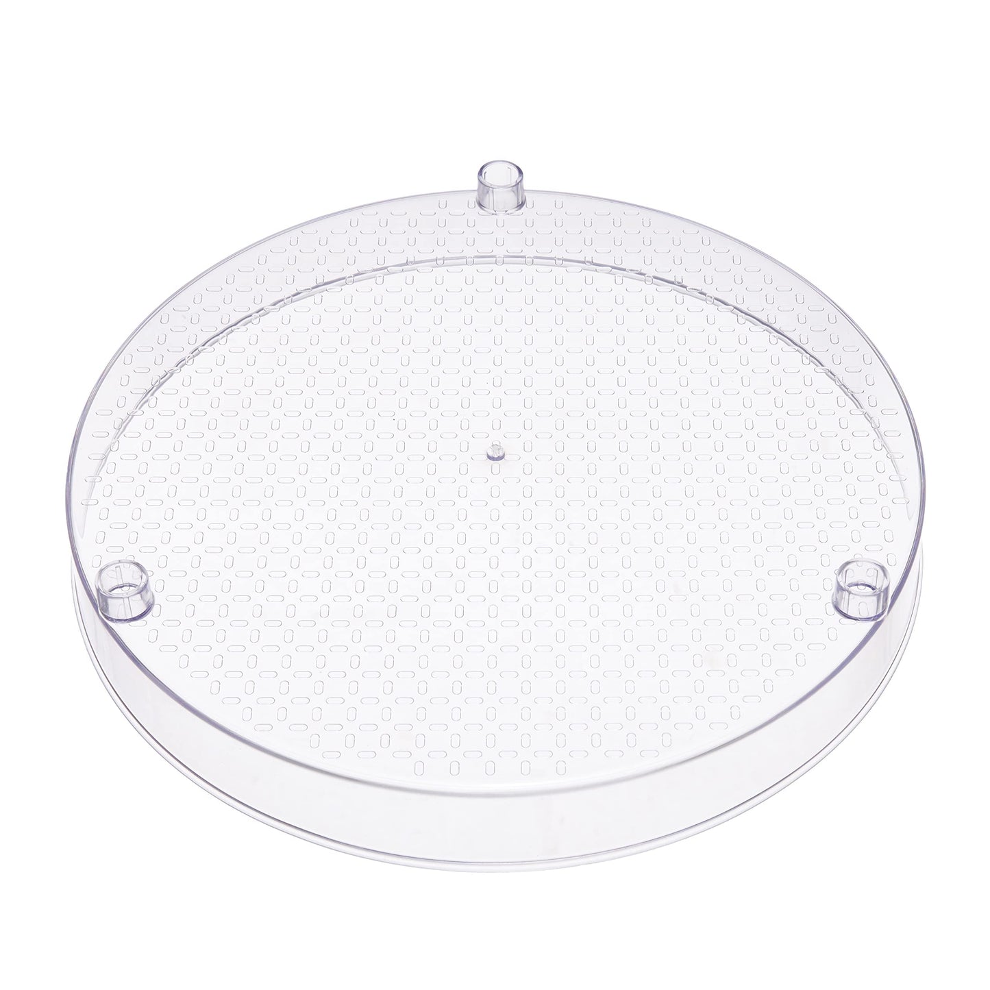 Drehregal Lazy Susan, 2 Ebenen, transparent, Organizer, 22,9 cm