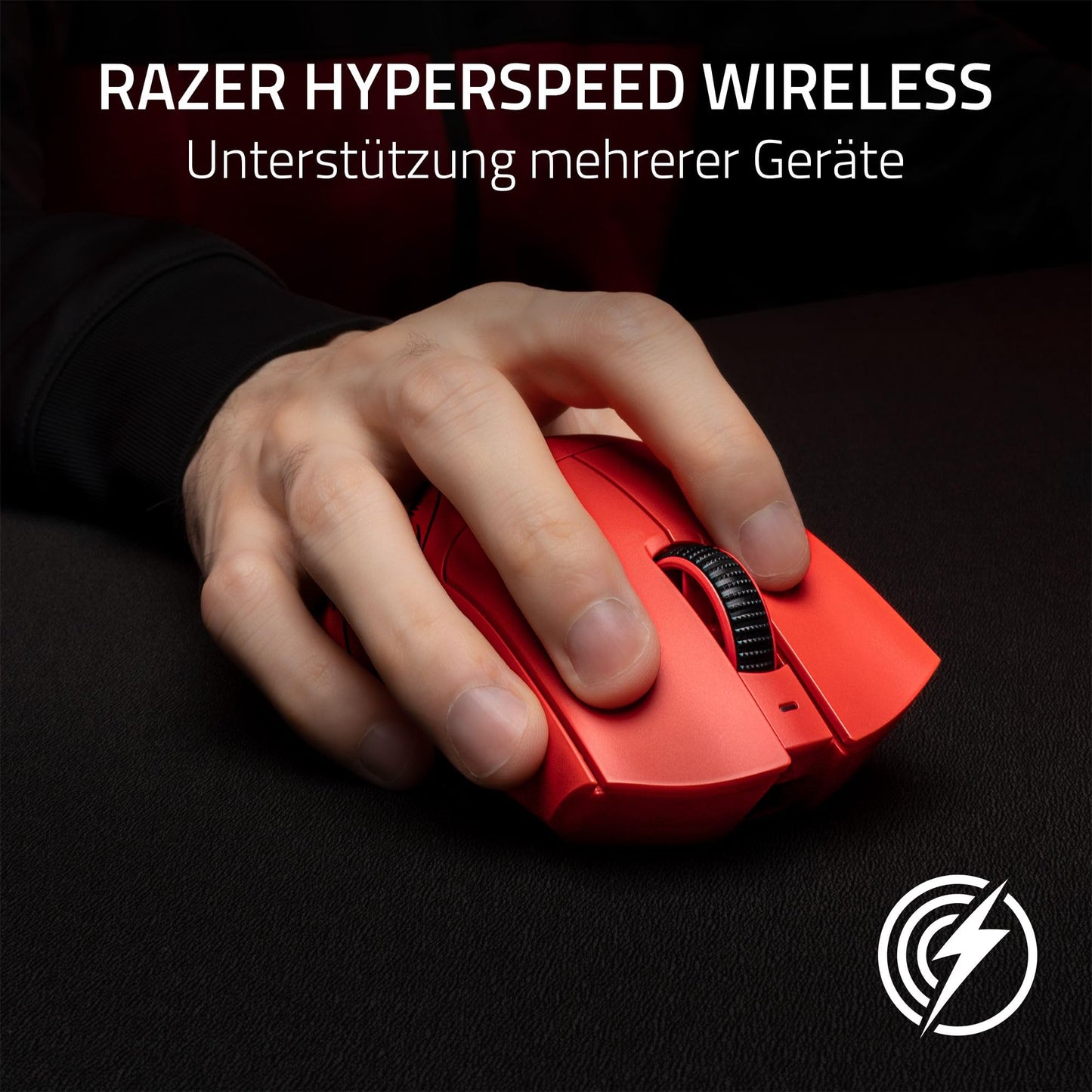 Razer DeathAdder Essential (2021) - Kabelgebundene Gaming-Maus mit Optischem Sensor mit 6400 DPI (5 programmierbare Tasten, Ergonomischer Formfaktor, 10 Millionen Klicks Lebensdauer) Schwarz