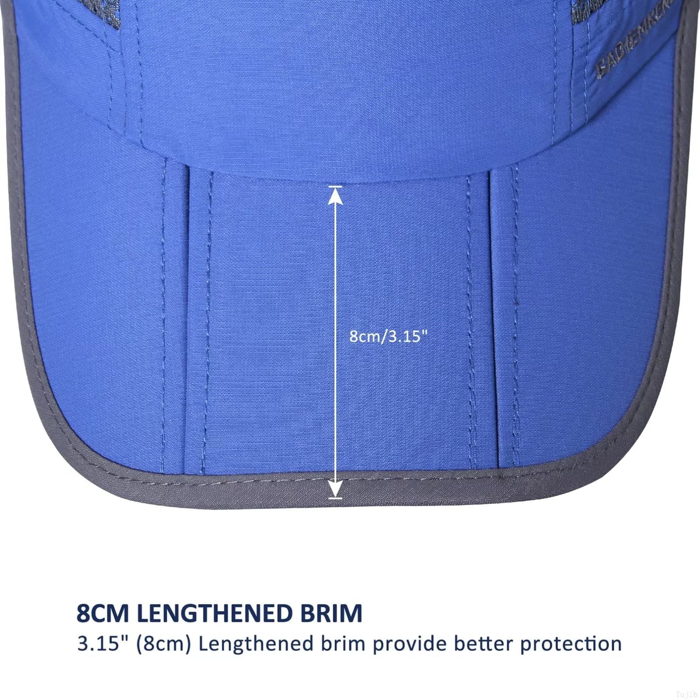 GADIEMKENSD Folding Outdoor Hat UPF 50+ Sun Protection Mesh Sport Hat