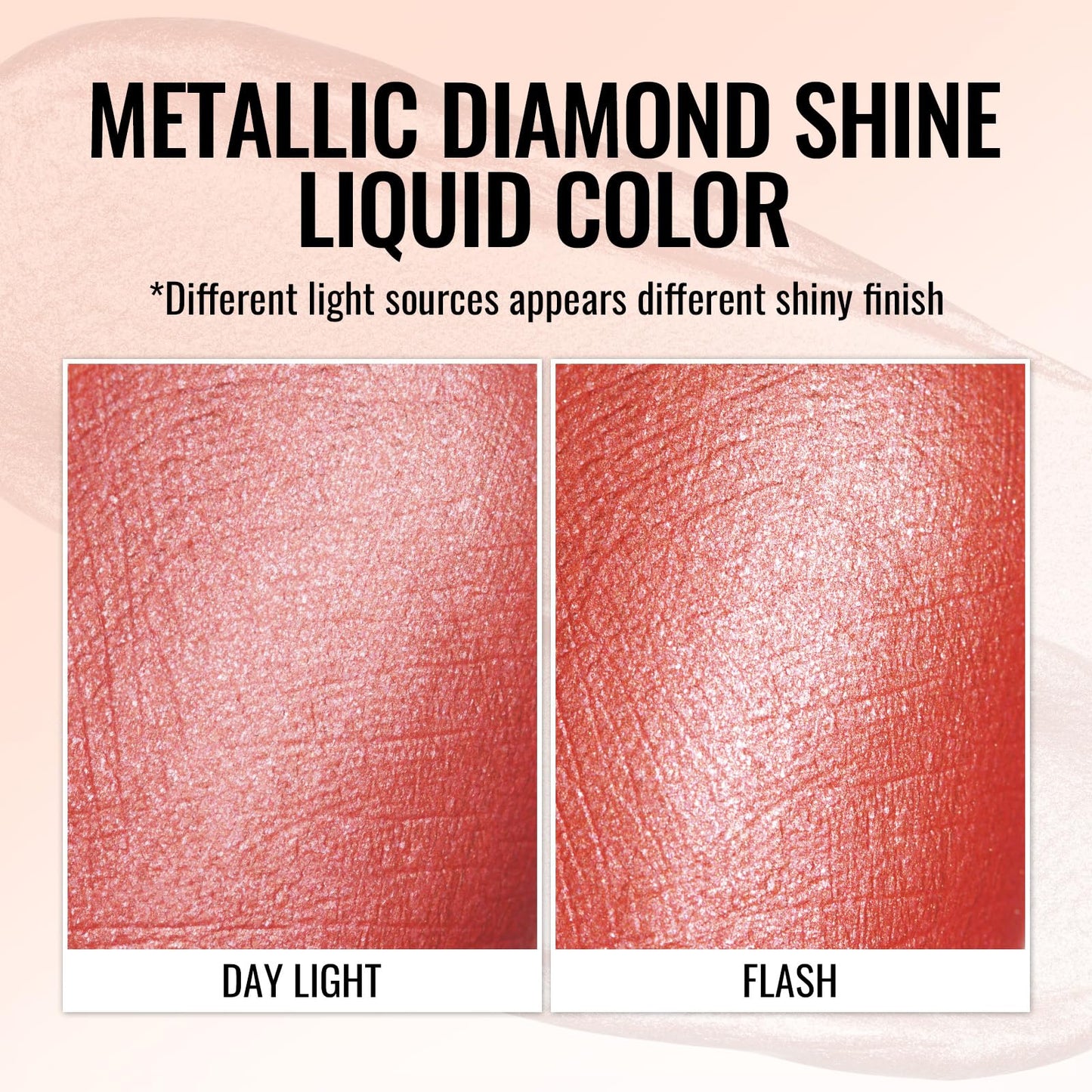 Oulac Metallic Glitter 2-in-1 Lipstick Eyeshadow Long-Lasting Waterproof High-Pigment