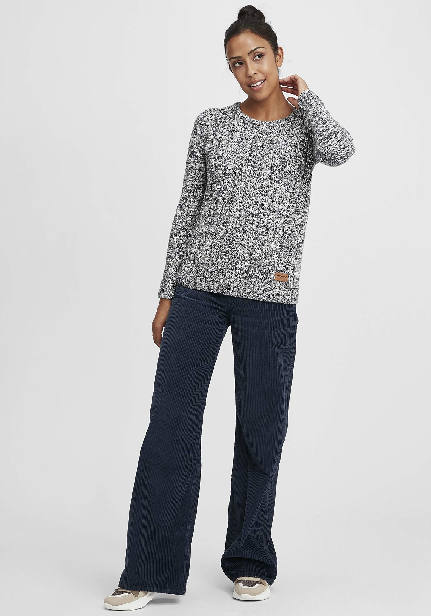 OXMO OXPhia Women’s Cable Knit Cotton Sweater