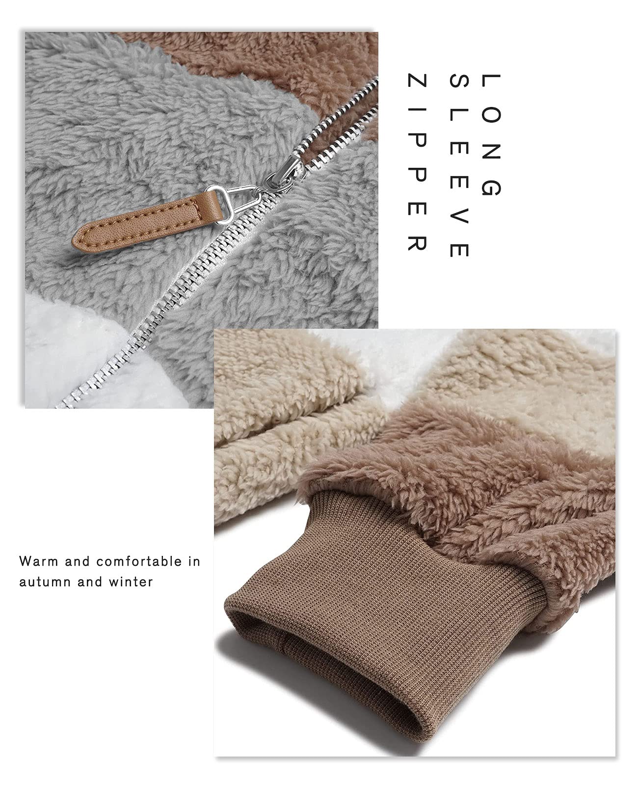 Women’s Plush Fleece Hooded Jacket