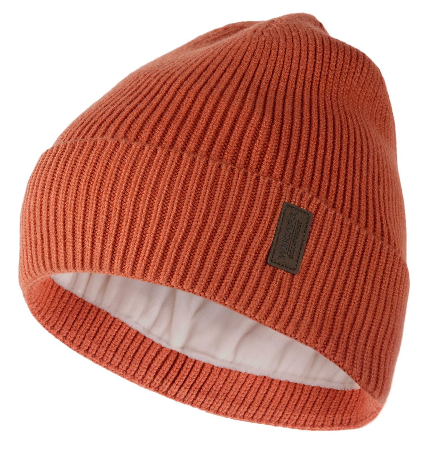 Wmcaps Beanie Mütze, Herren Winter Warme Unisex Wintermütze Strickmütze Dehnbare Weiche Wollmütze mit Bündchen und Dickem Warmem Futter Geschenk für Freundin männer Frauen